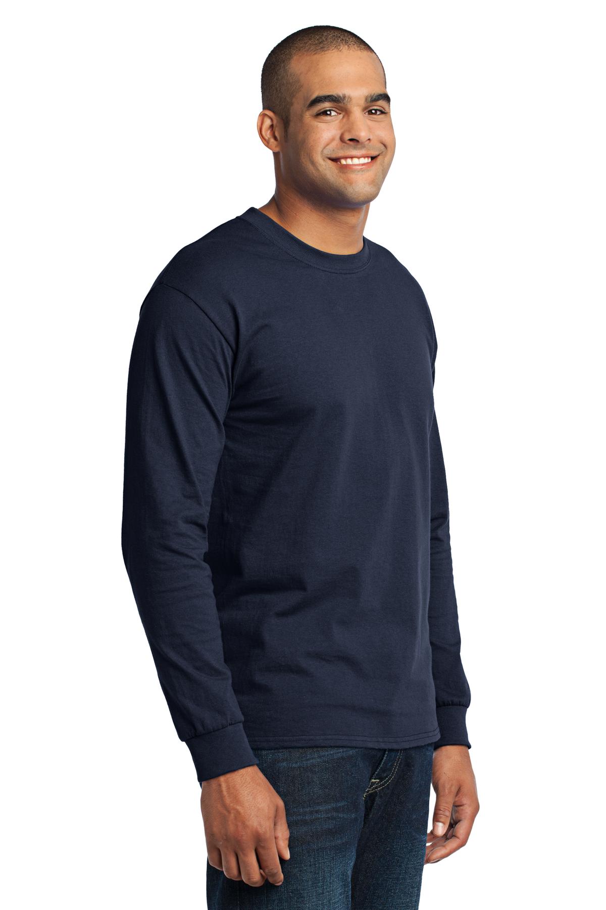 Port & Co Long Sleeve Core Blend Tee. PC55LS 69