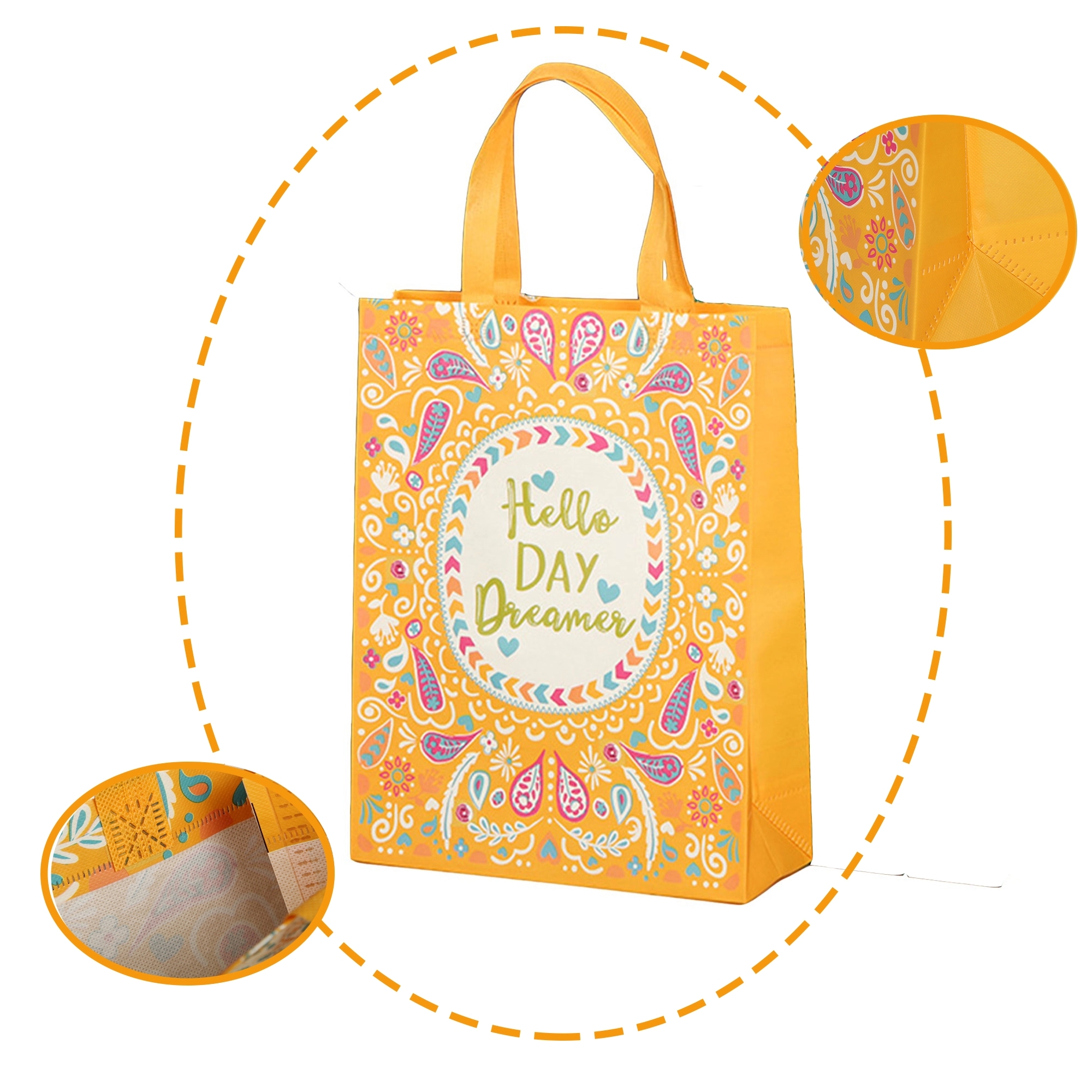 Full Color Non-Woven Shopper Tote Bag 4