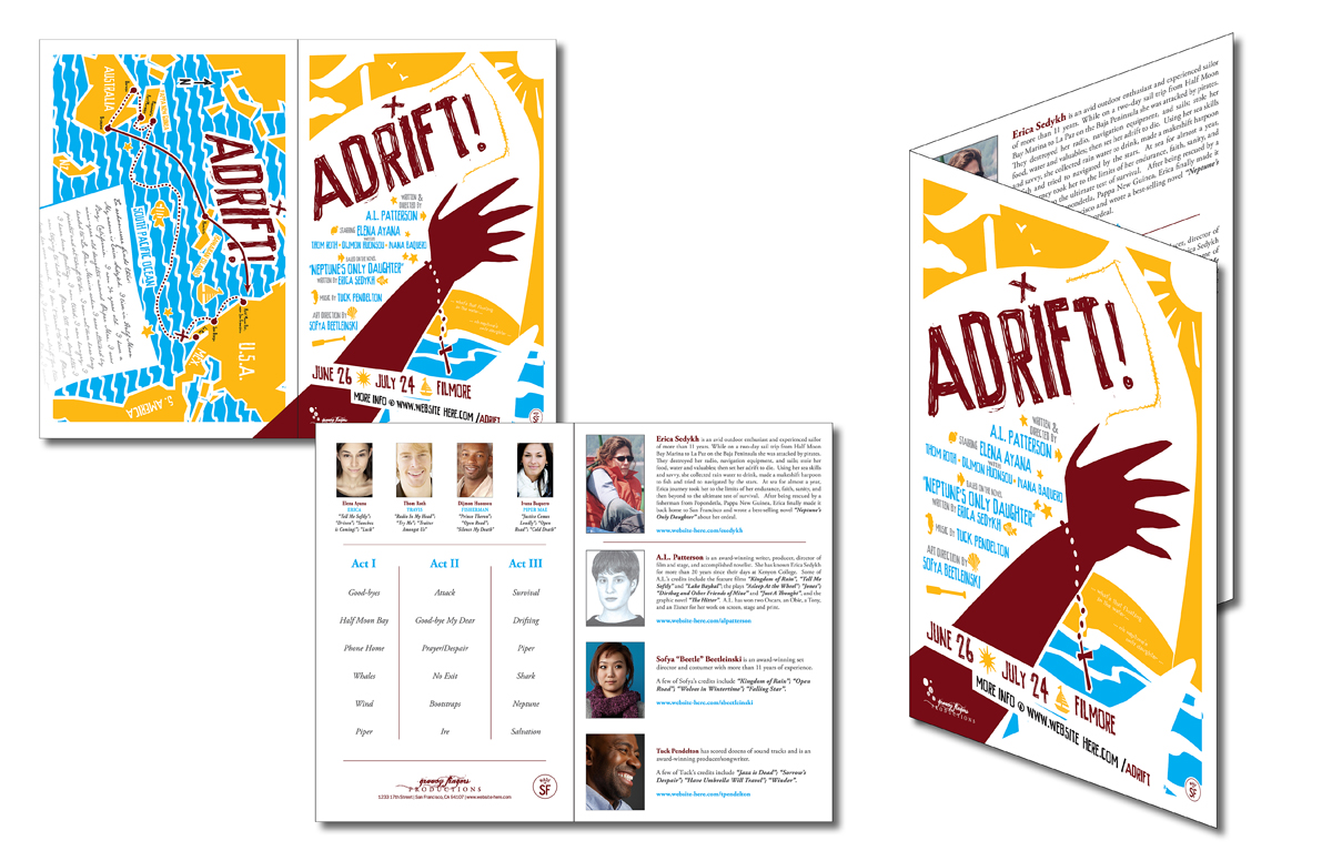 Bi-Fold Flyer Brochure - 8.5x11 - Gloss Cover 3