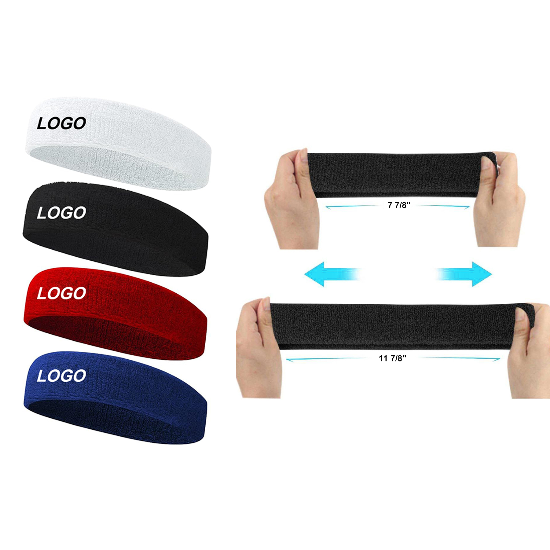 Sports Moisture Wicking Headbands 2