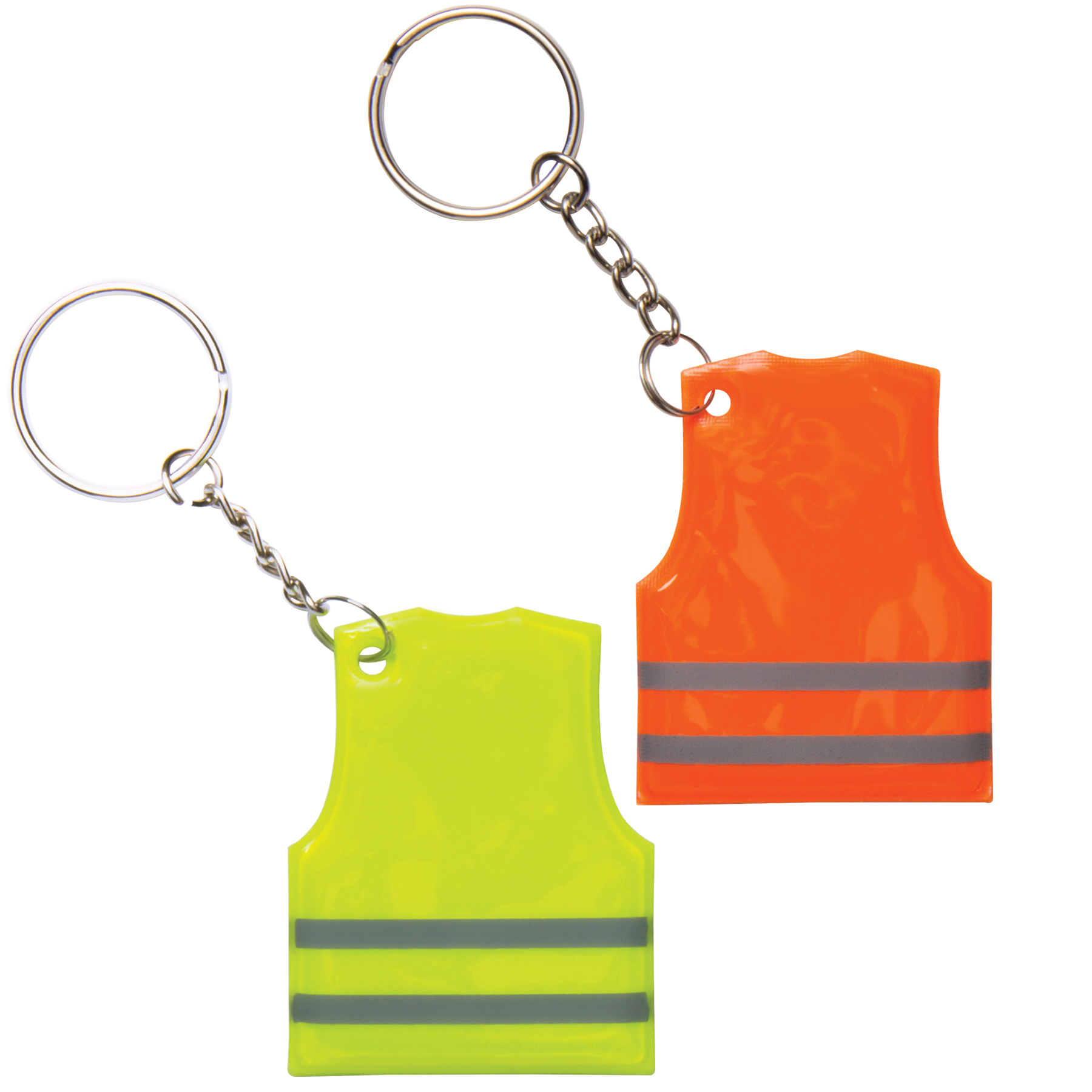 Reflective Safety Vest Keytag 1