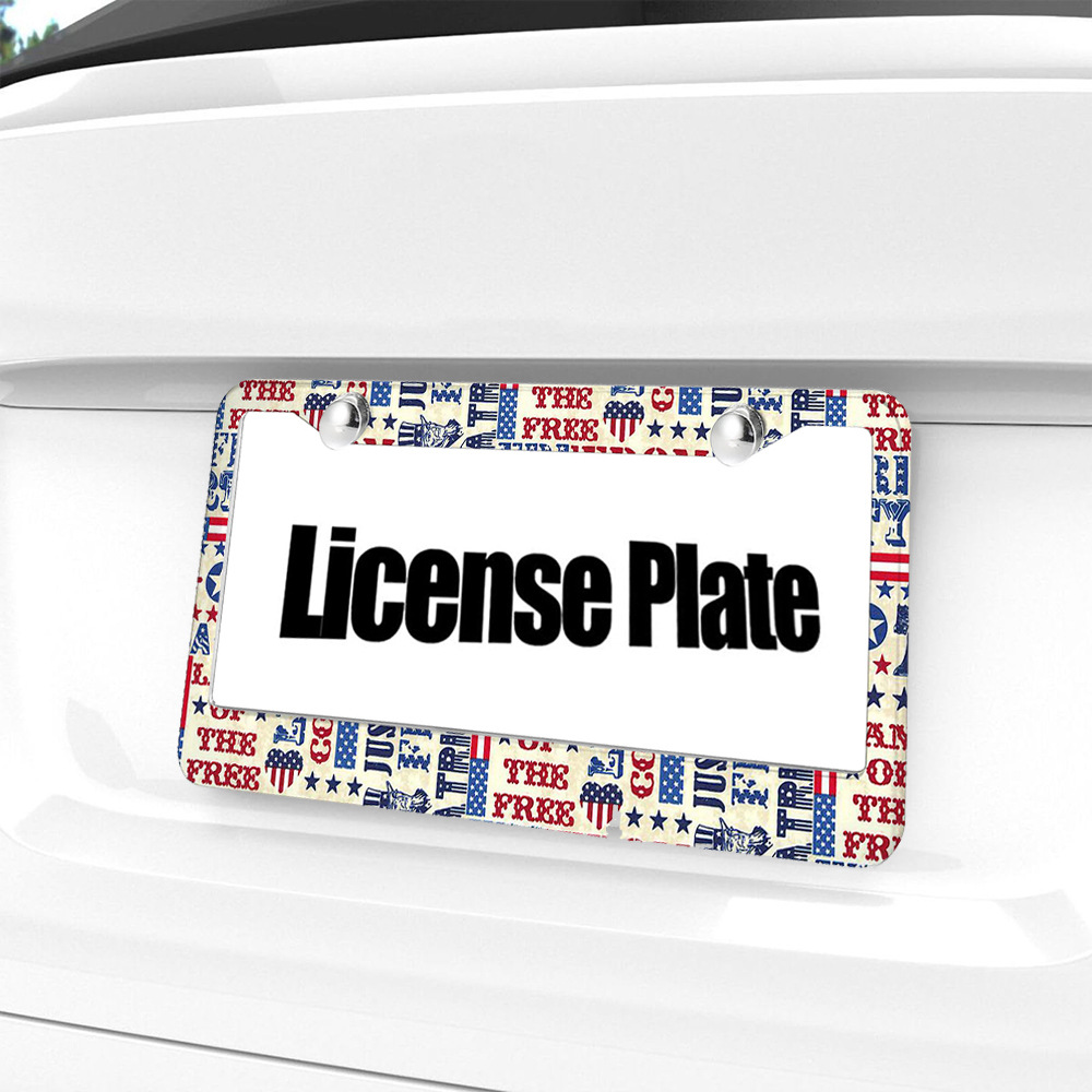 Aluminum Durable Custom Plate Frame 1