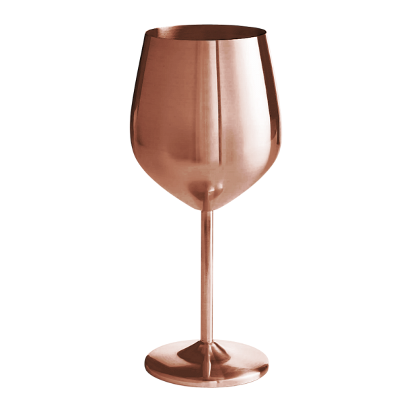 Stainless Steel Stemmed Wine Glass 6
