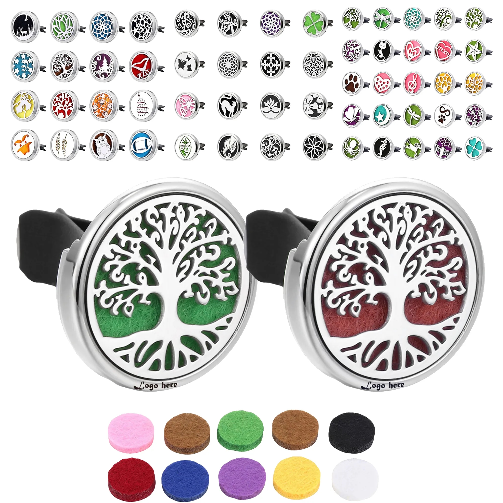 Car Essential Oil Diffuser Vent Clip 4