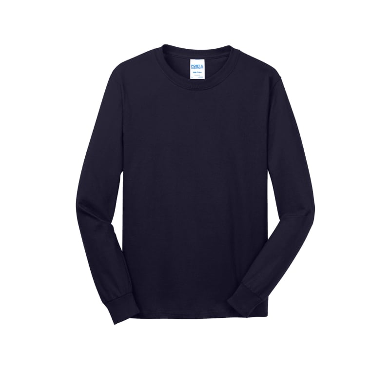 Port & Company - Long Sleeve Core Cotton Tee. 93