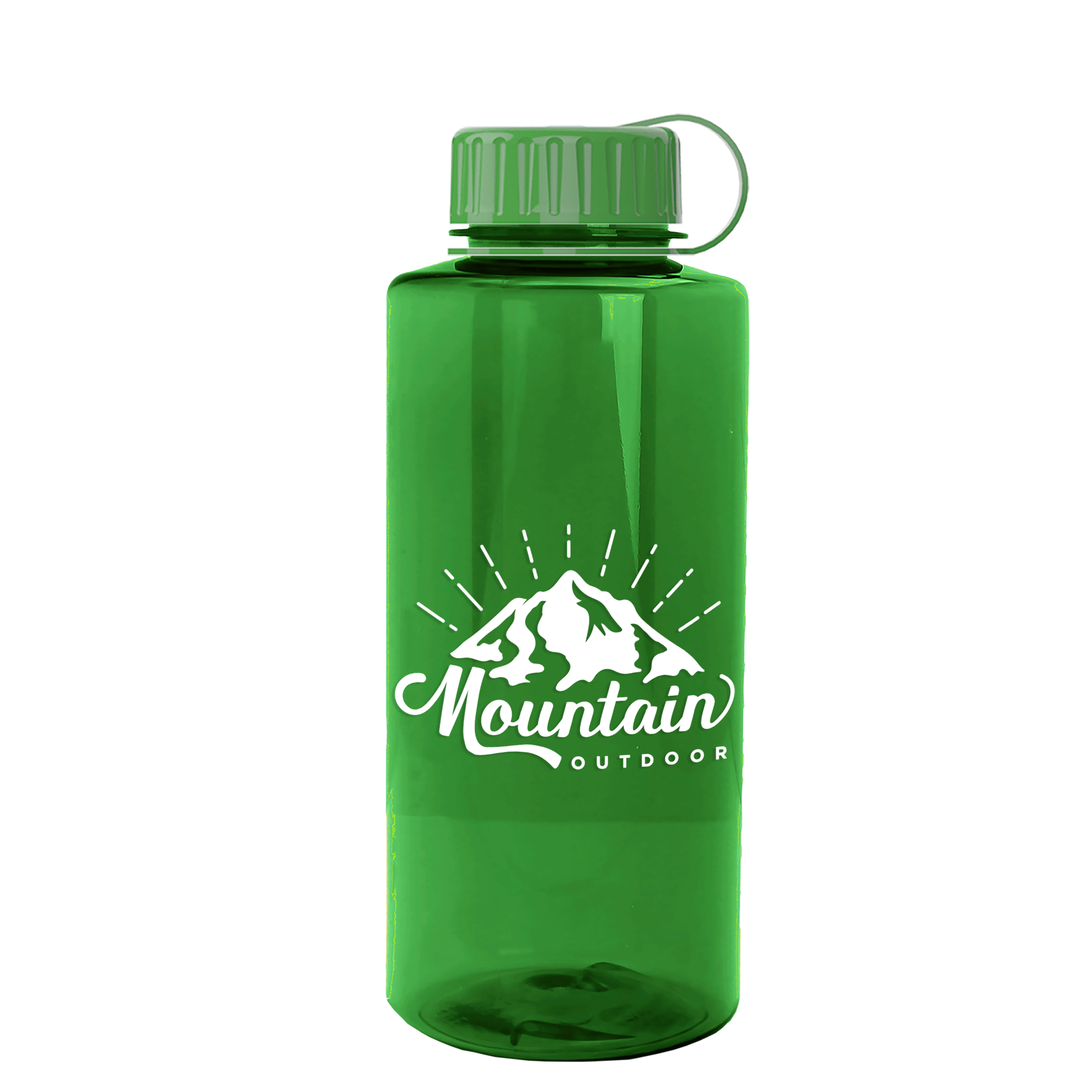 Garyline® Mountaineer Tritan® Bottle with Tethered Lid - 36 oz. 242