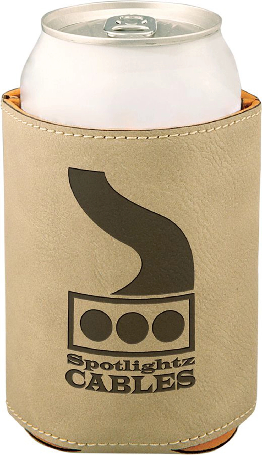 Light Brown Engraved Leatherette Koolie 1