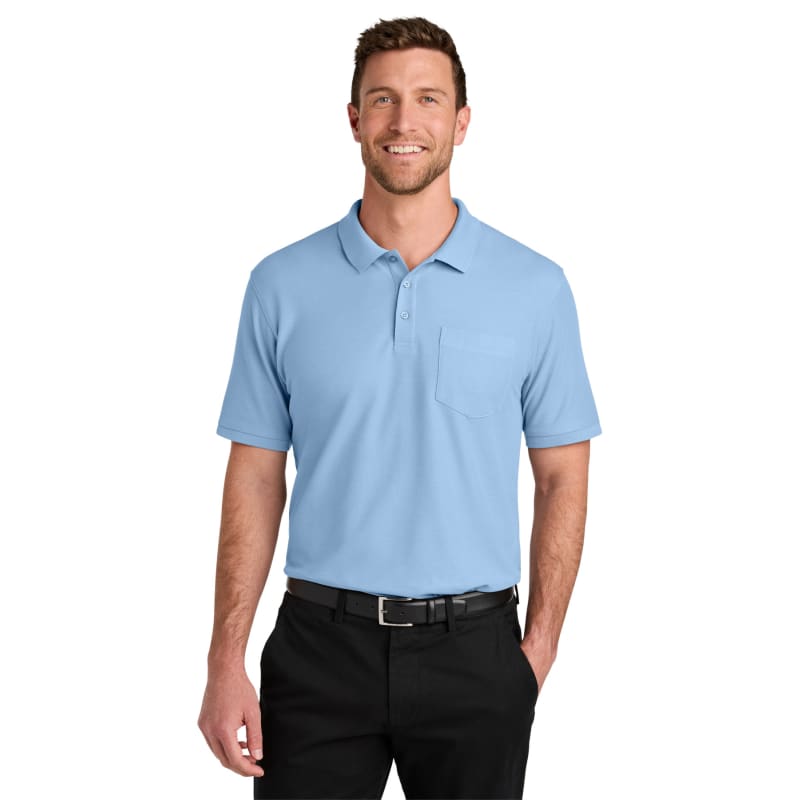 Port Authority Wearever Signature Pique Pocket Polo 20