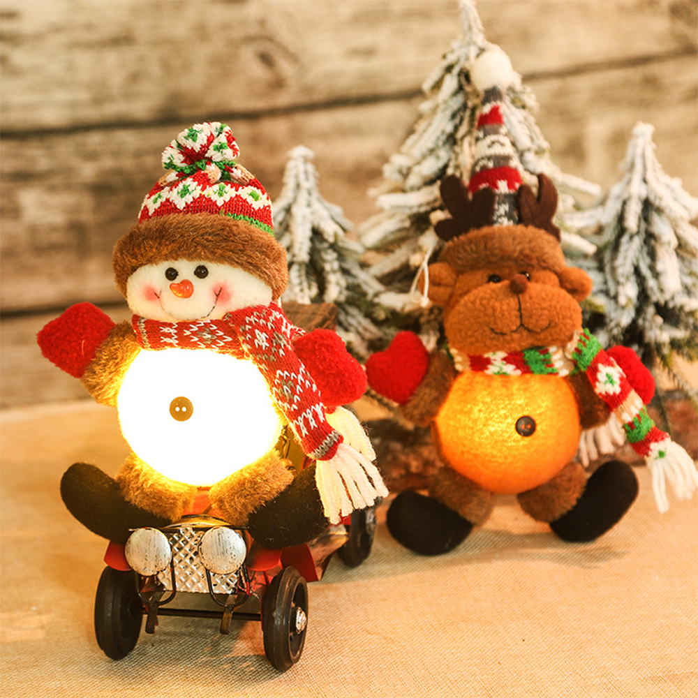 Christmas Santa Claus Doll with LED Lamp 4