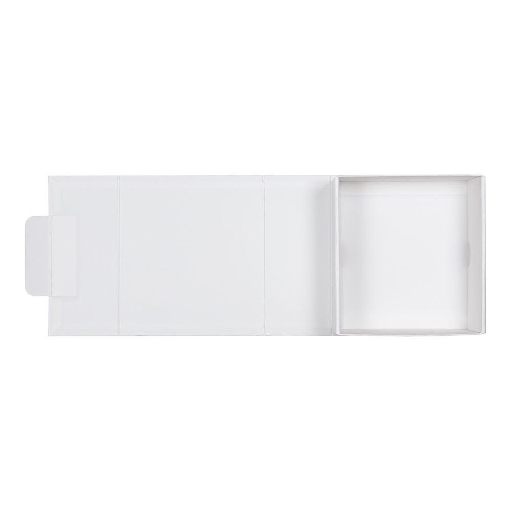 Small White Kraft Premium Vesta Gift Box w/ Matte Gravure Anti-Rub Varnish 11