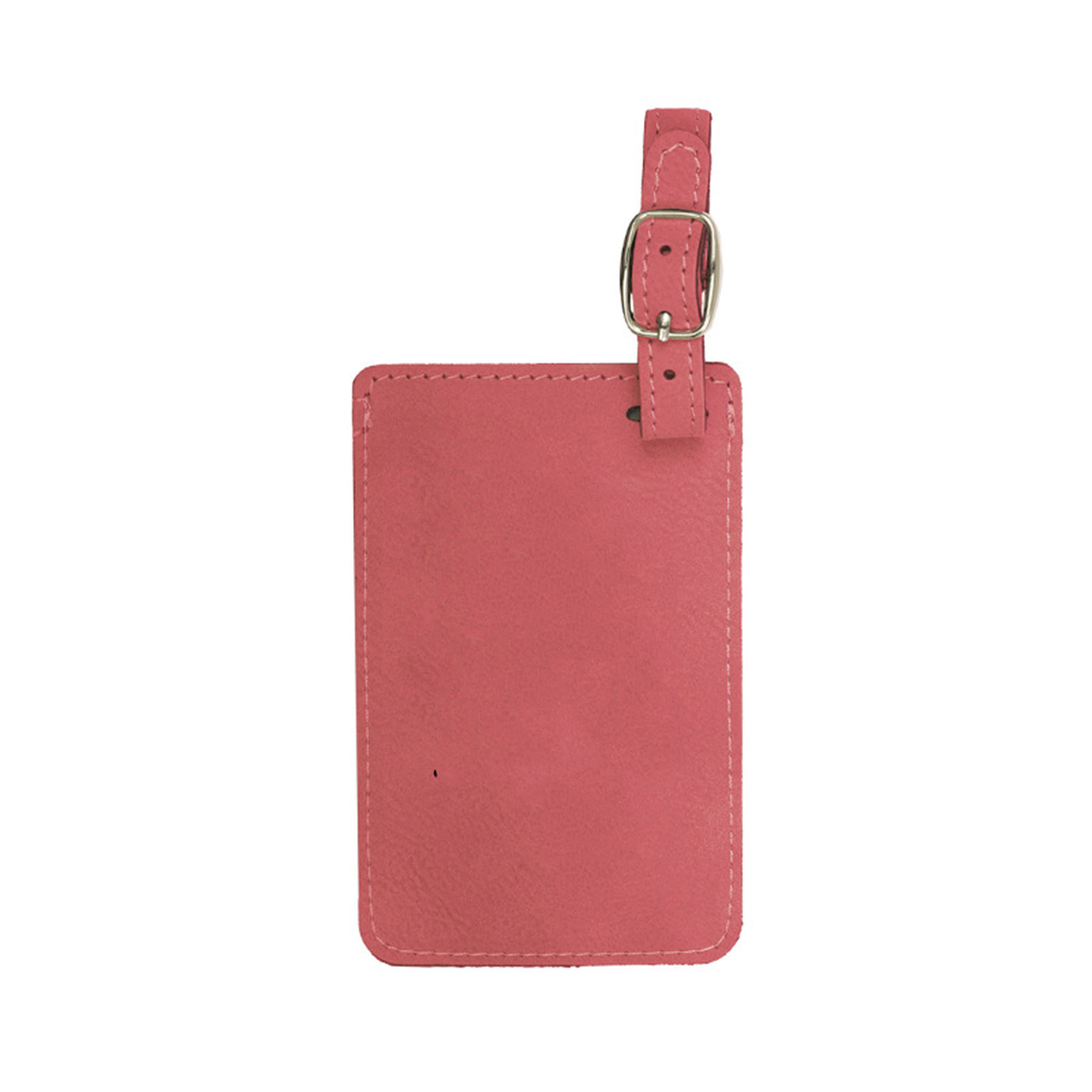Laser Engraved Vegan Leather Luggage Tags, custom luggage tag with logo imprint 7