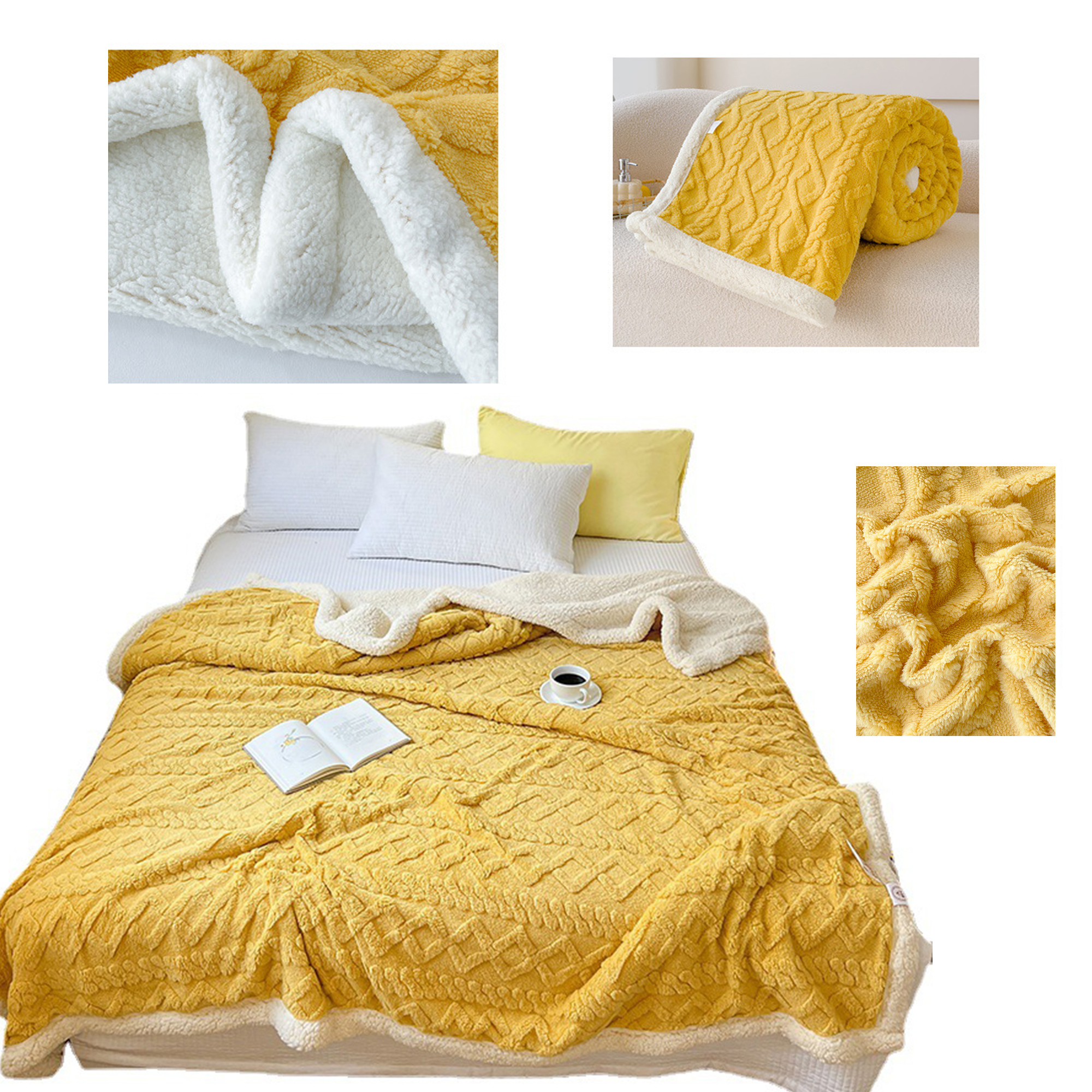 Thickened Flannel Blanket 2