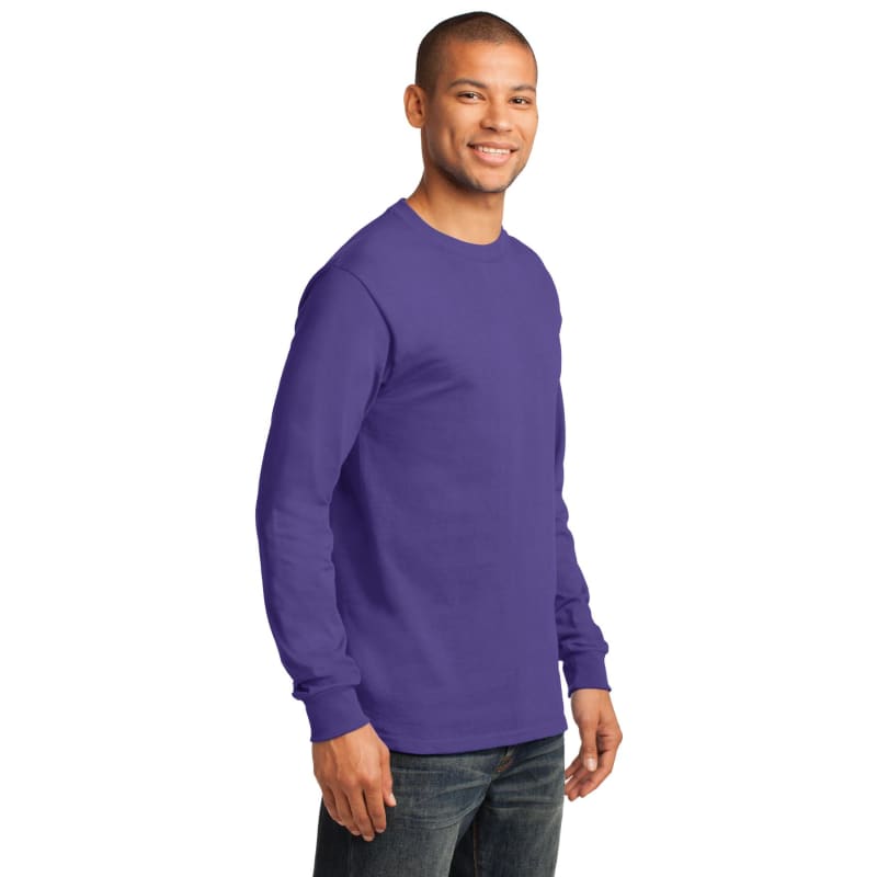 Port & Company Long Sleeve Essential Tee. 162