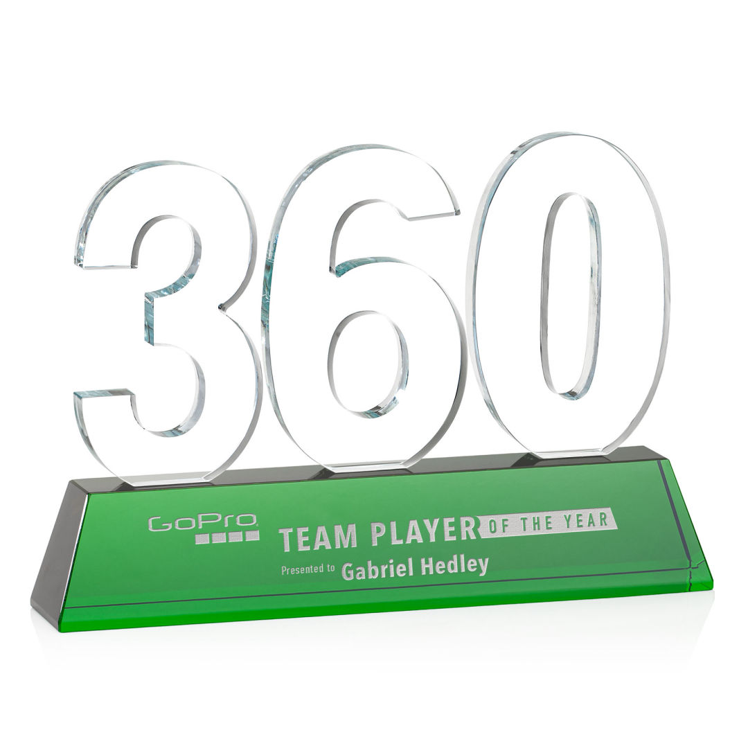 Milestone Optical Award - Green 6