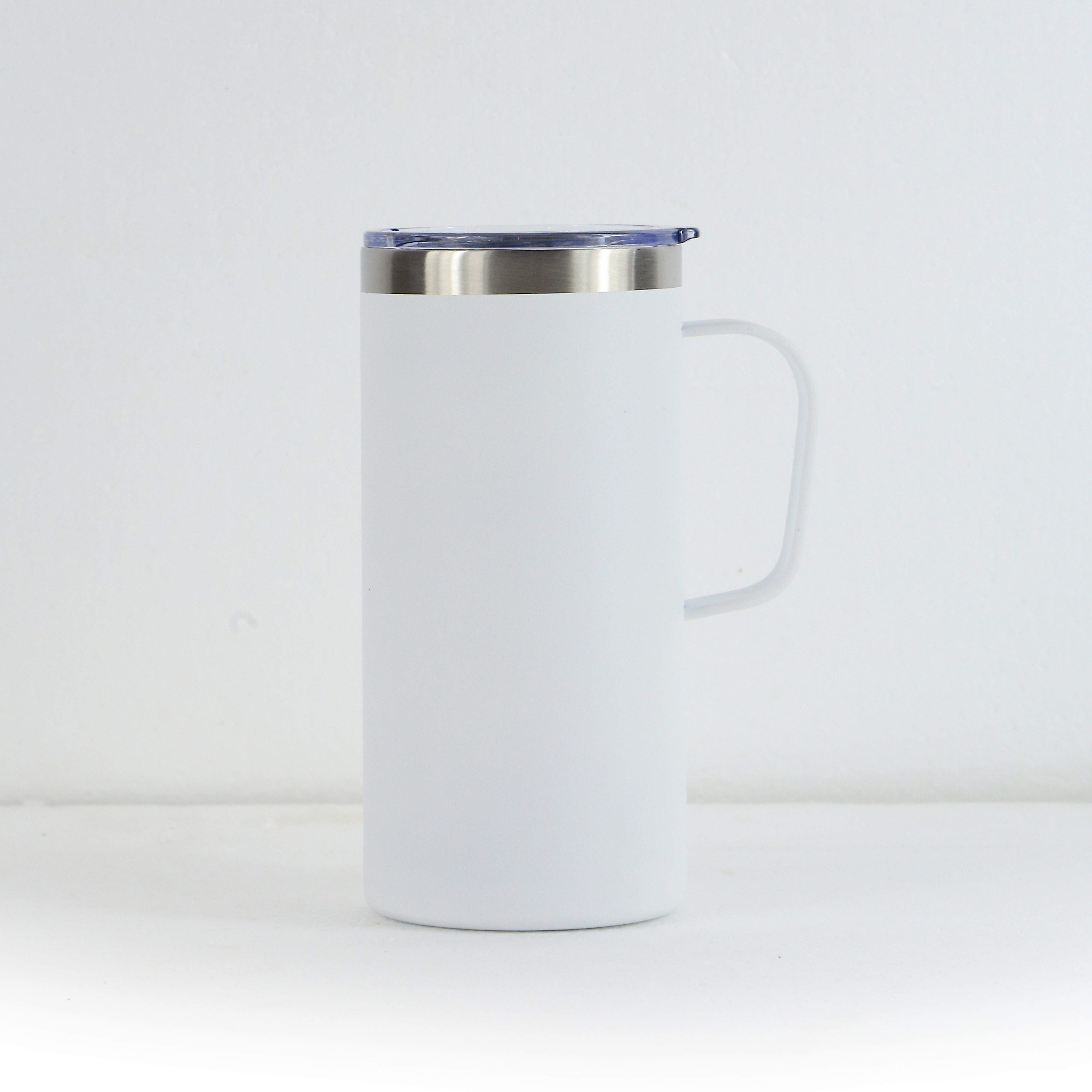 Summit 20oz Double Wall Vacuum Insulated Stainless Steel Campfire Mug (White)