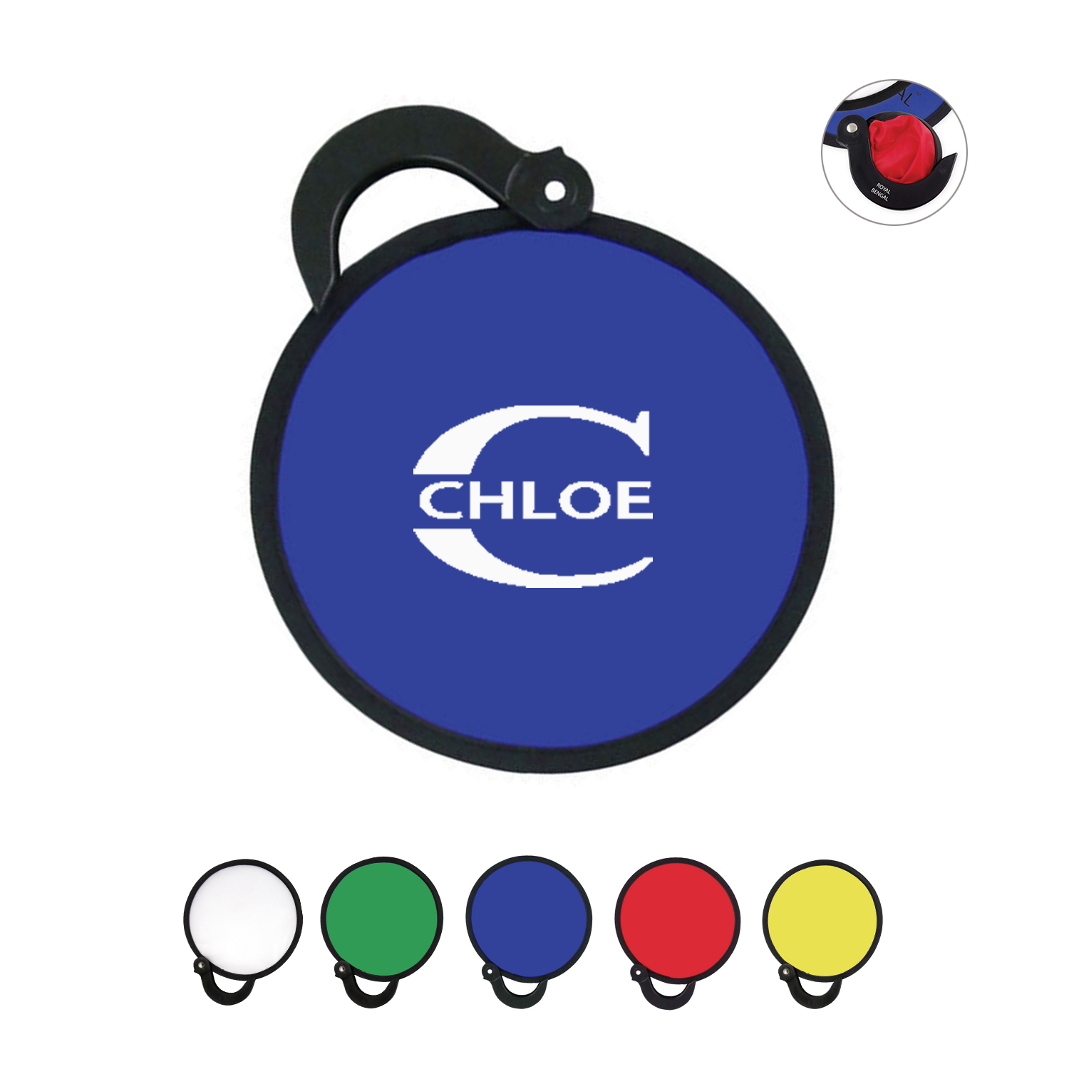 Round Foldable Nylon Fan 1