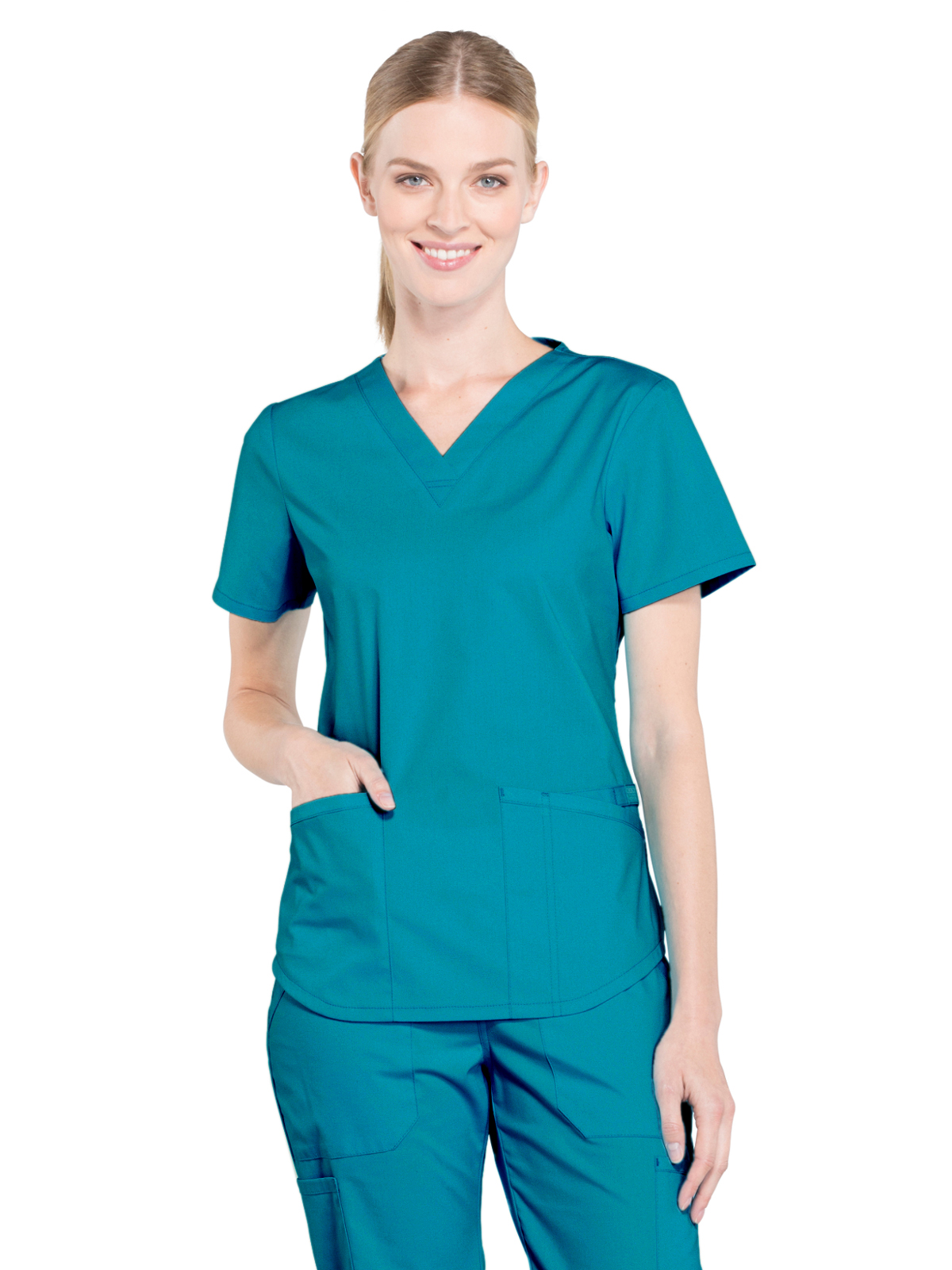 Cherokee - Workwear Professionals - Women's V-Neck Top 46