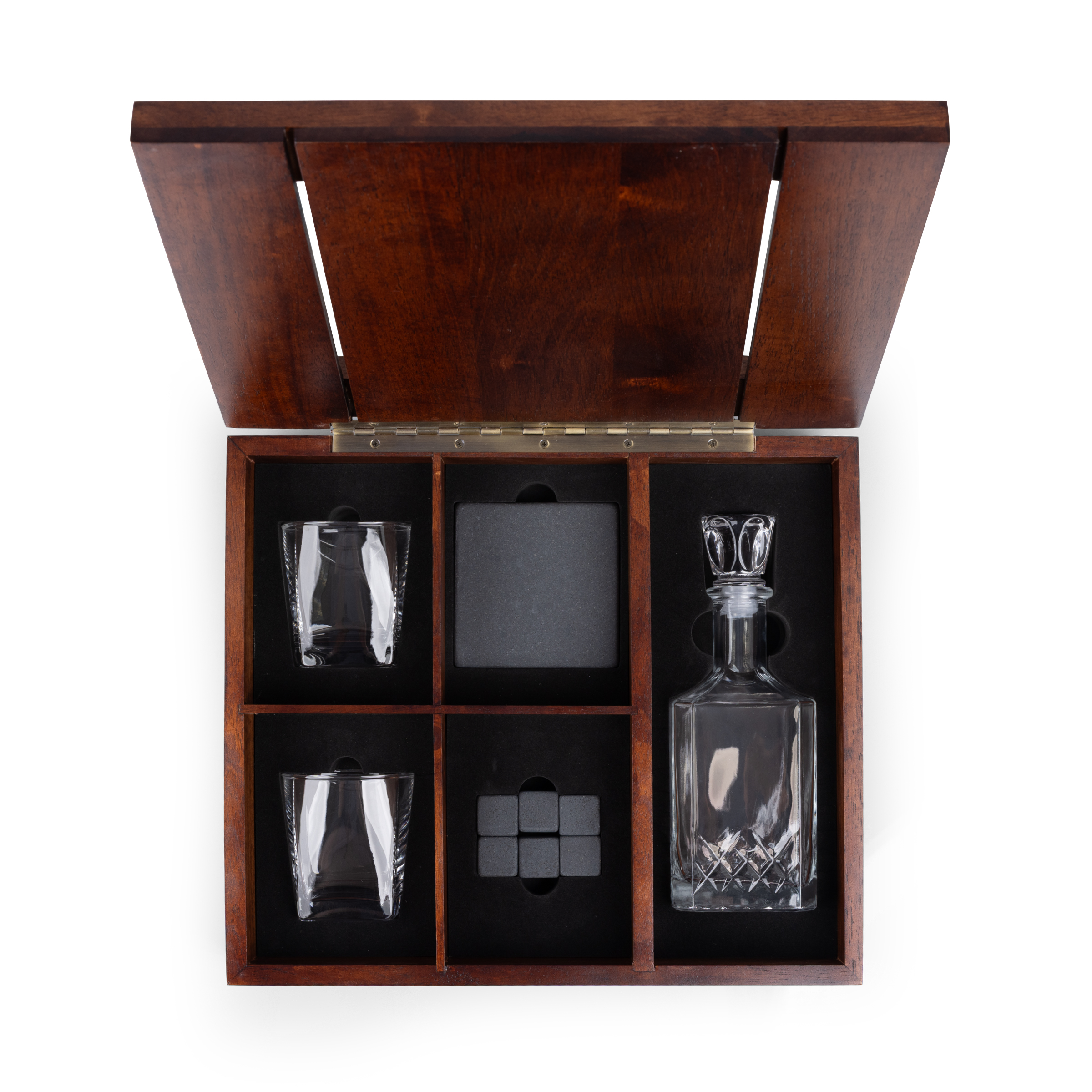 Whiskey Box Gift Set with Decanter 2