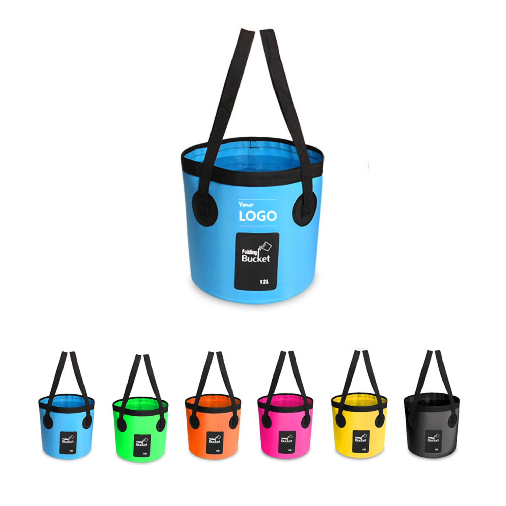 12L Collapsible Water Bucket 2