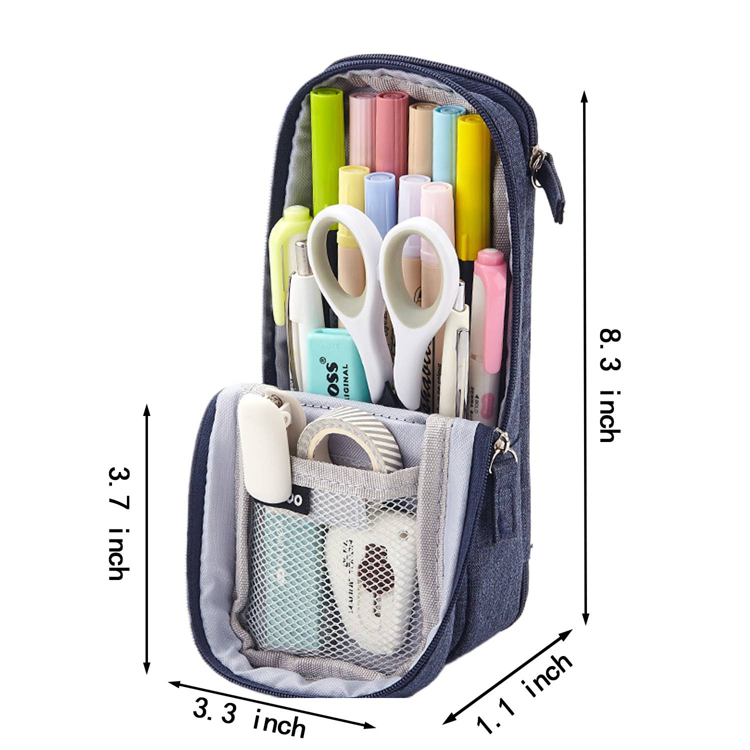 Multifunction Standing Box Pencil Pouch 3