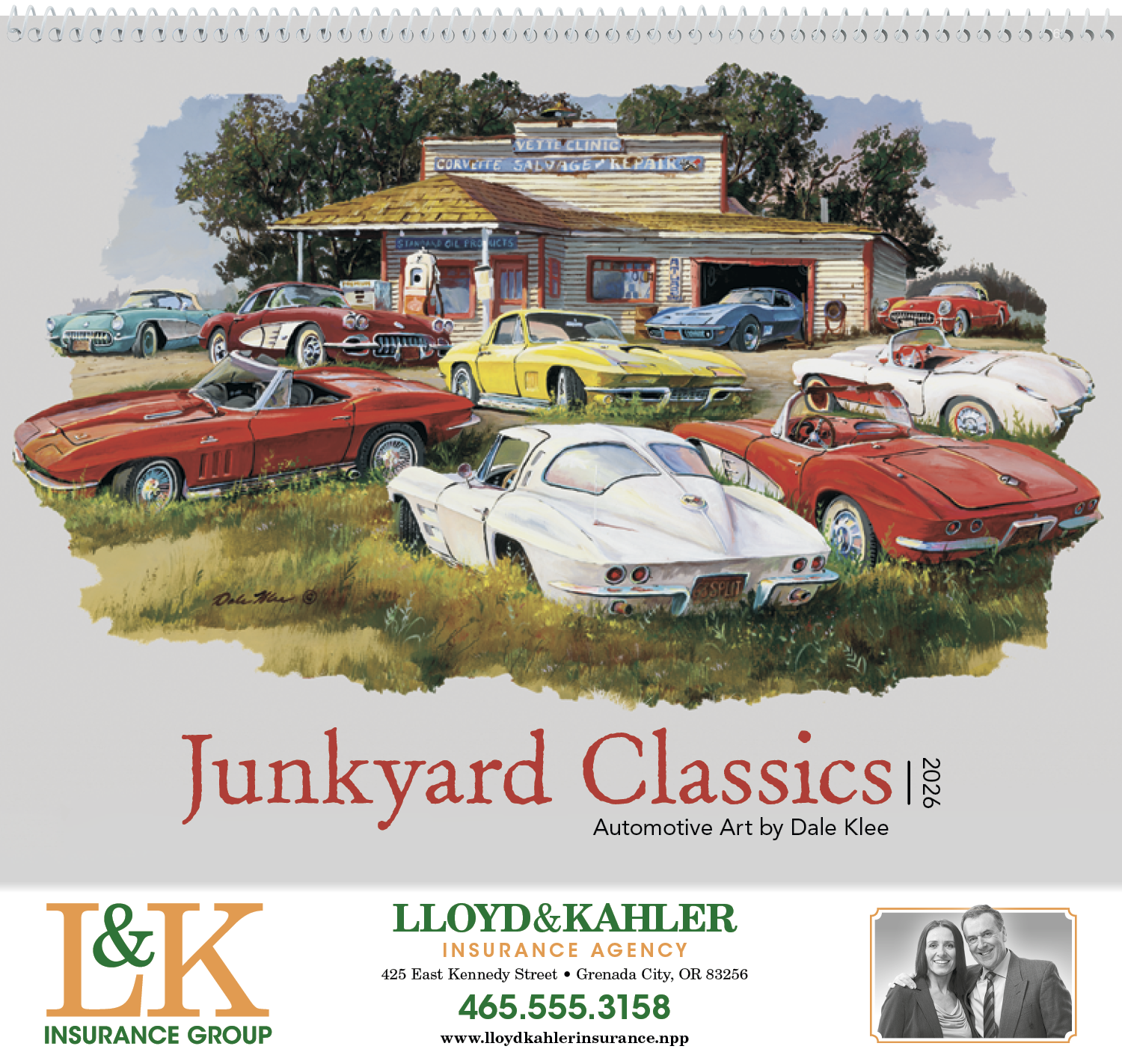 Triumph® Calendars Junkyard Classics by Dale Klee Calendar 4