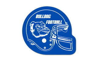 Football Helmet Vinyl Jar Opener 45