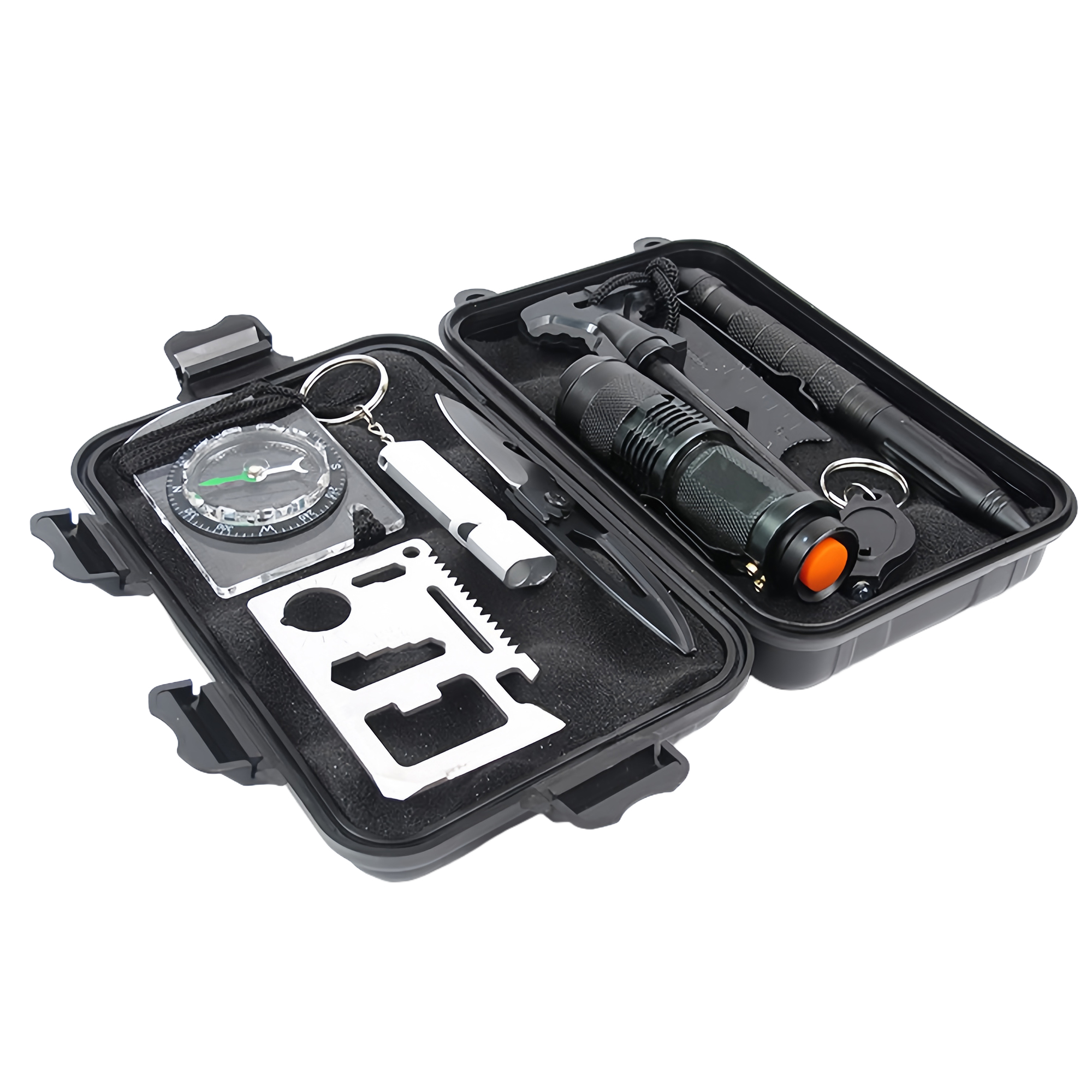 10-Piece Survival Kit for Outdoor Travel 2
