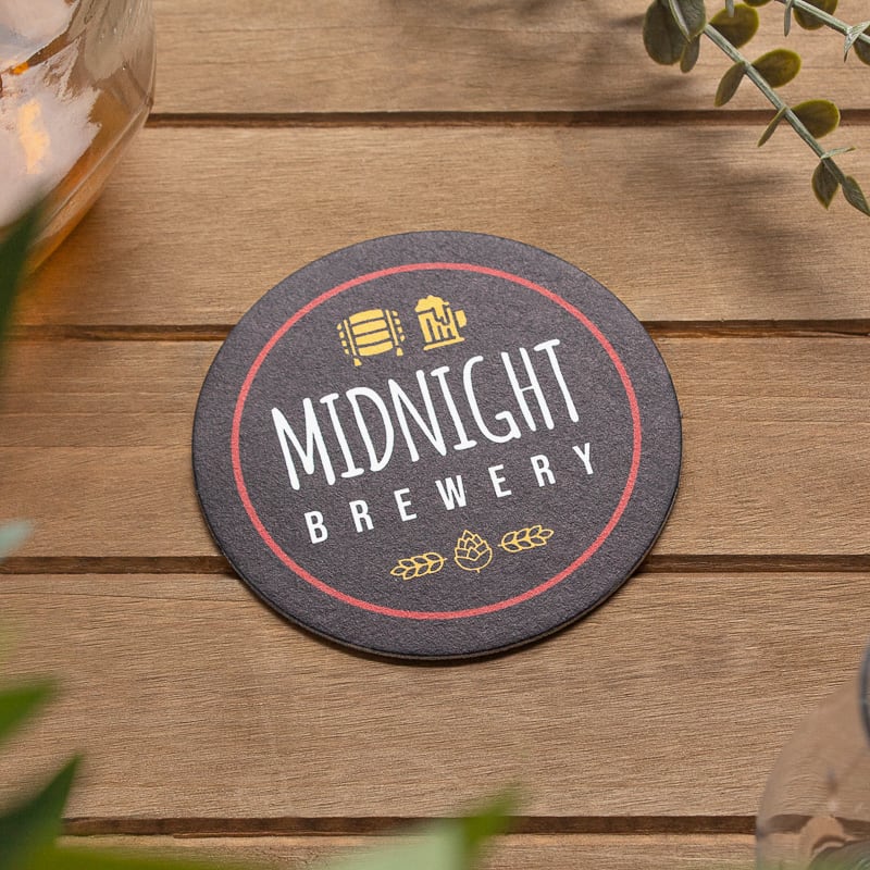Pulpboard Coasters - 4" Round 18