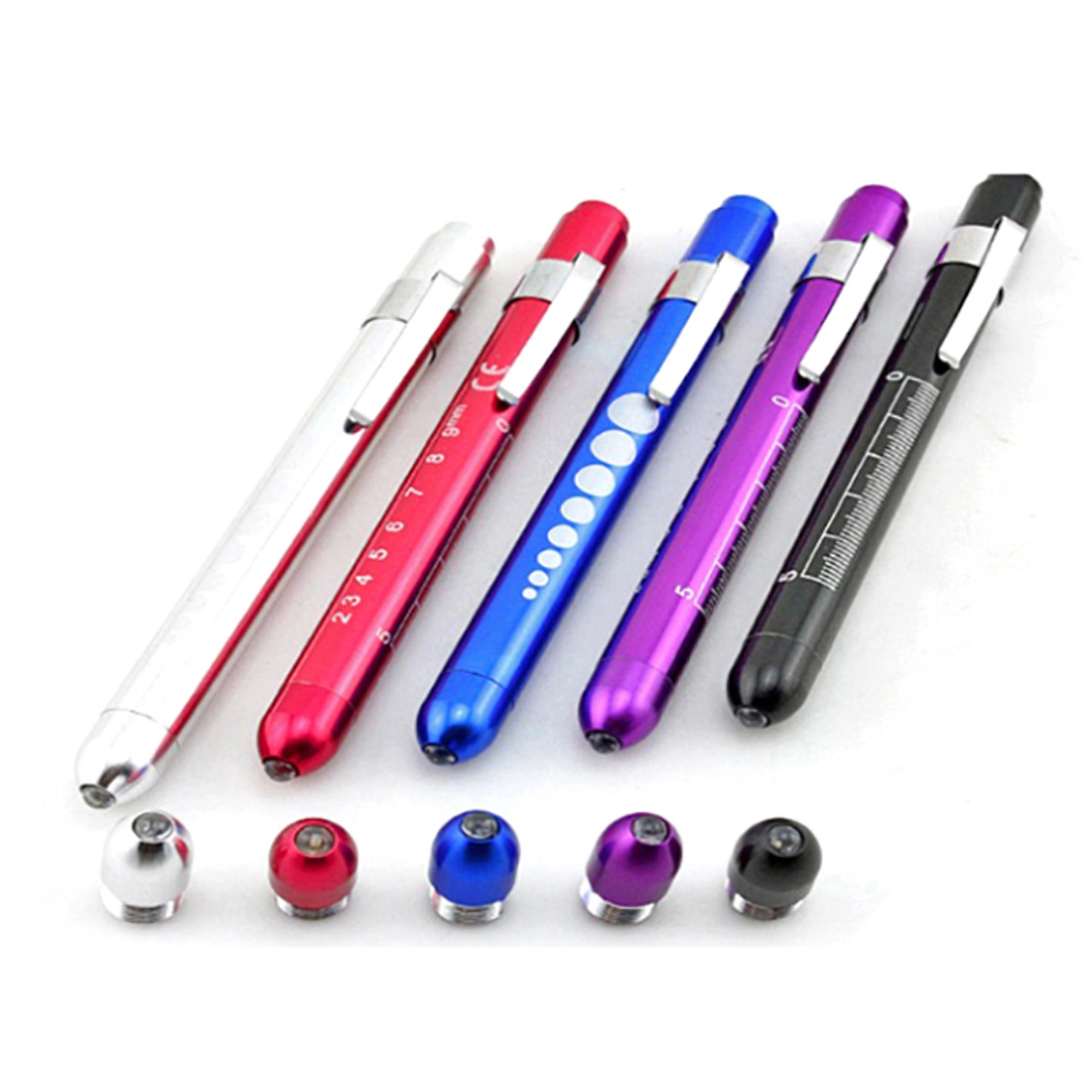 Medical LED Pen Light With Pupil Gauge MOQ 20PCS 3