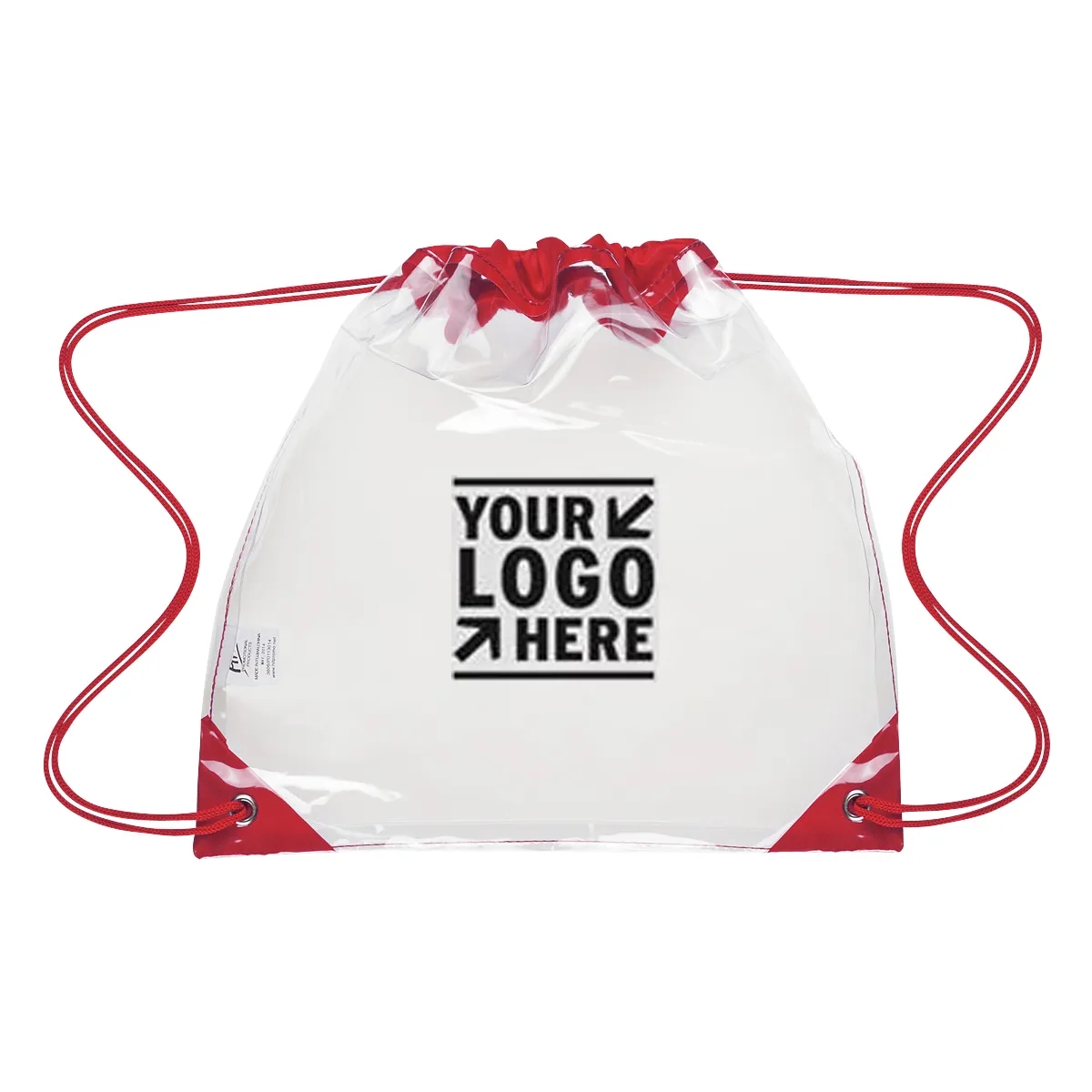 Clear PVC Drawstring Bag 3