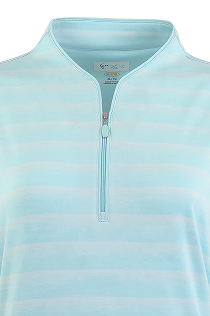 Women's Greg Norman LAB Stripe Polo 4