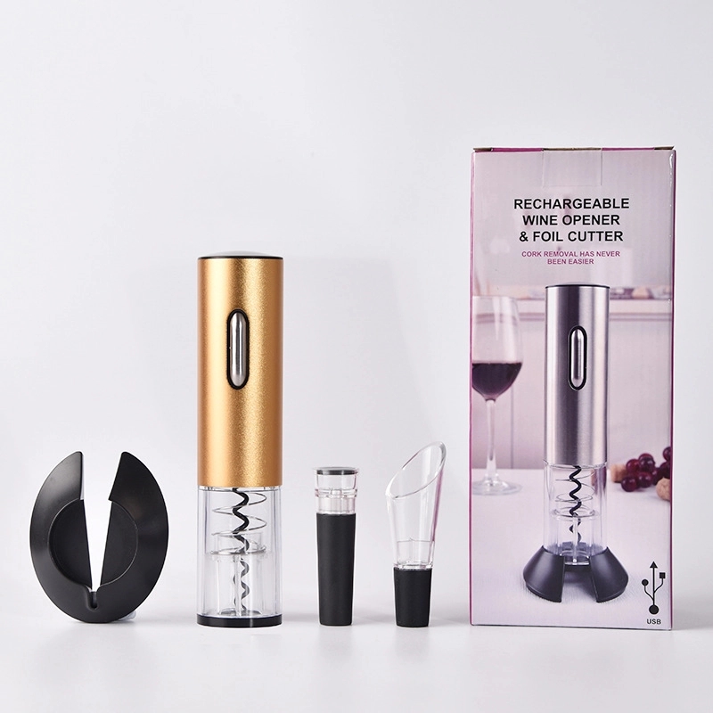 4-in-1 Electric Wine Opener Rechargeable 4