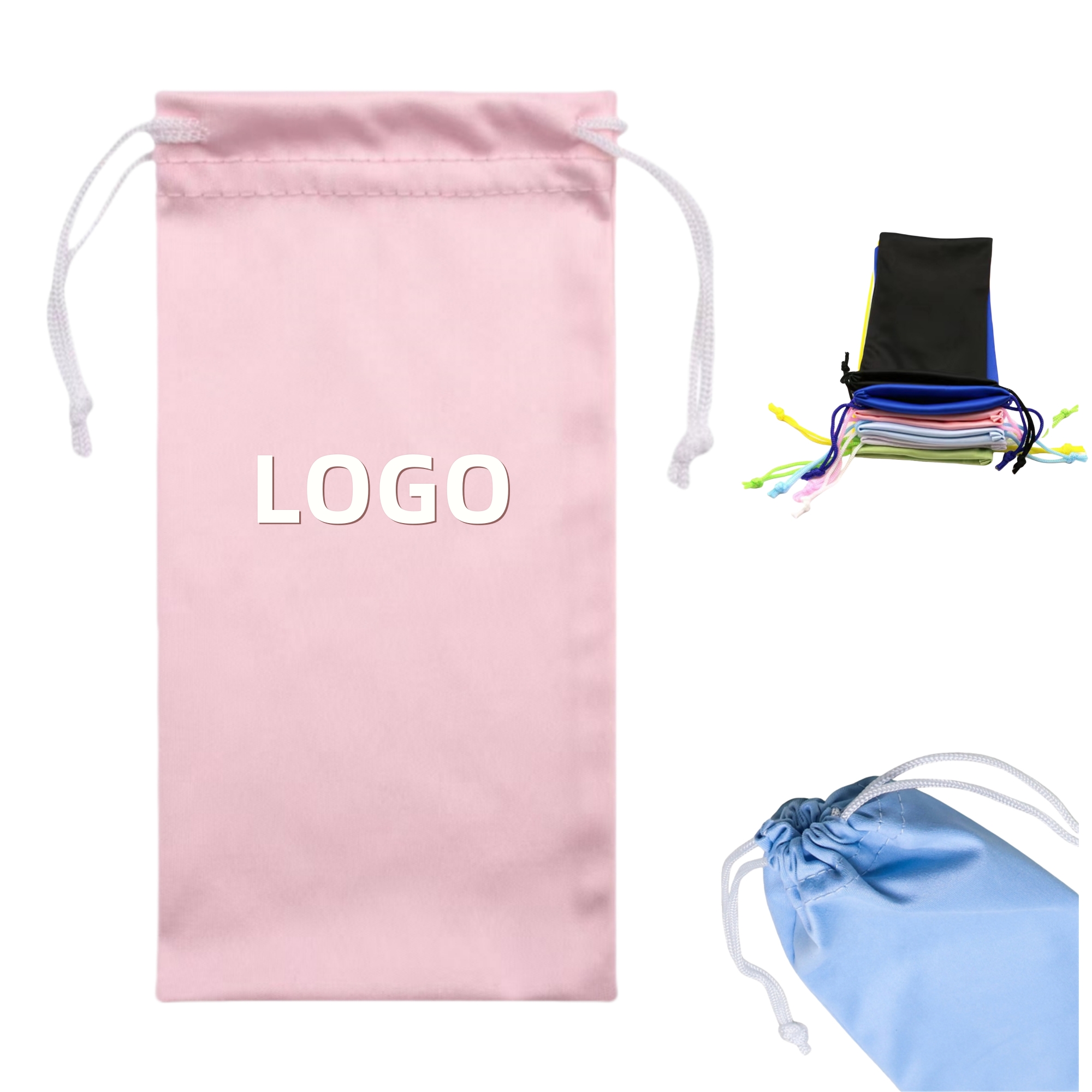 Microfiber Drawstring Glasses Pouch 2