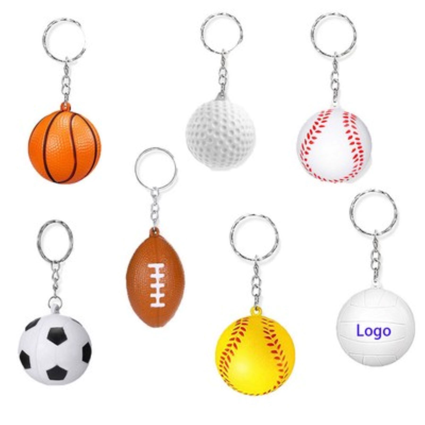 Stress Ball Keychain 1