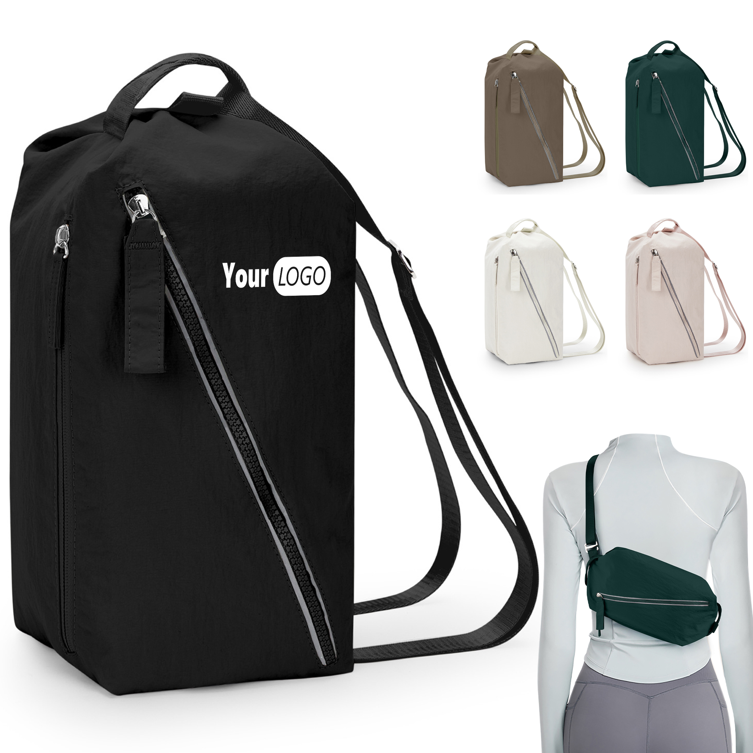 Nylon Cycling Sports Crossbody Bag 8