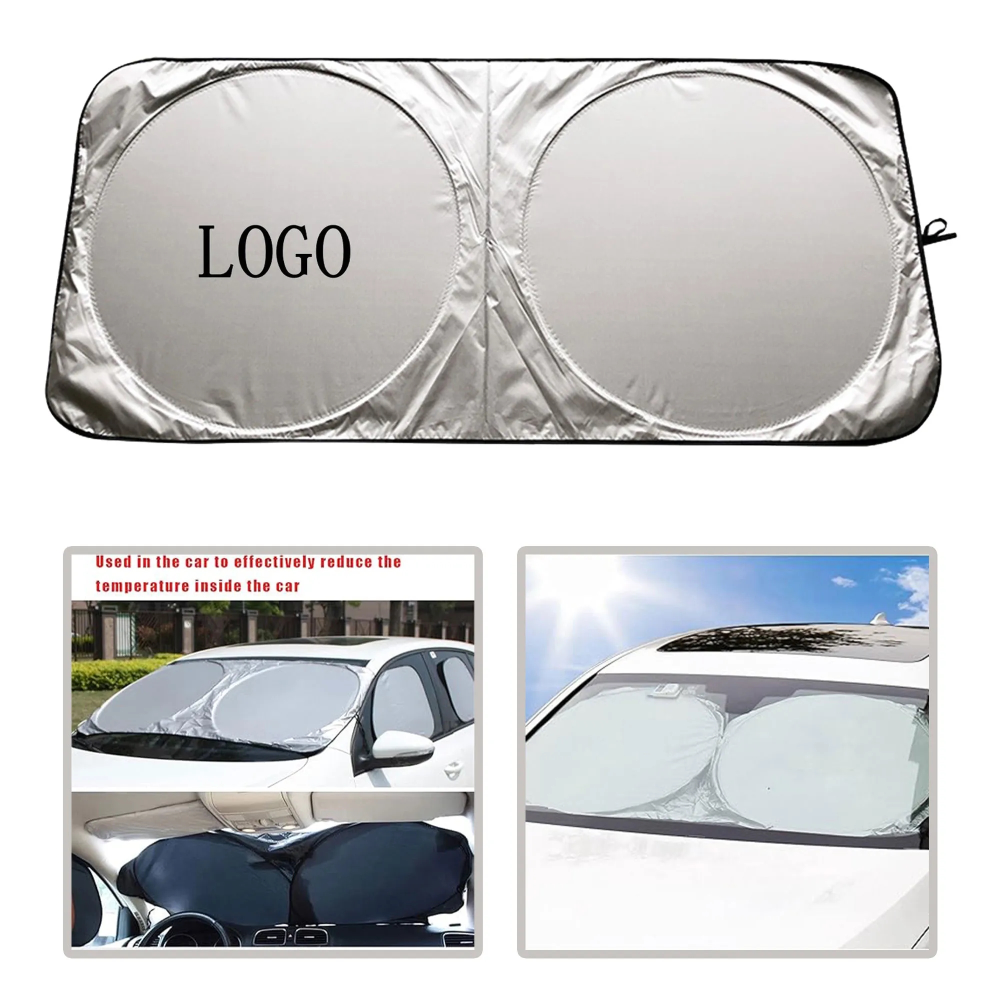 Large Car Windshield Sun Visor 2