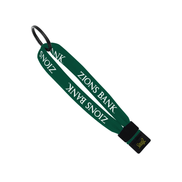 1/2" Cotton Wrist Retainer with Slider & Metal Split-Ring 13