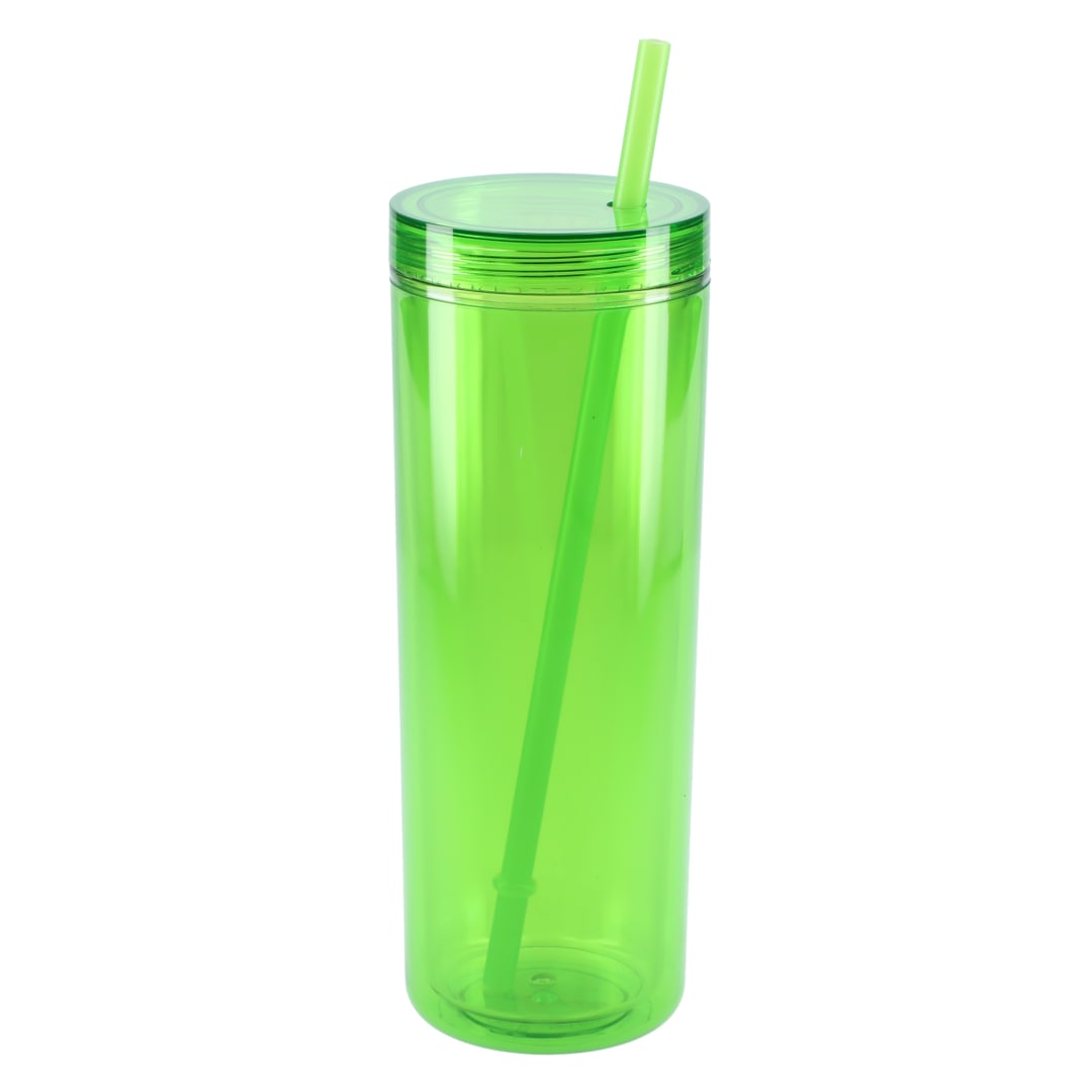 Chroma Recycled Acrylic Straw Tumbler 16oz 65