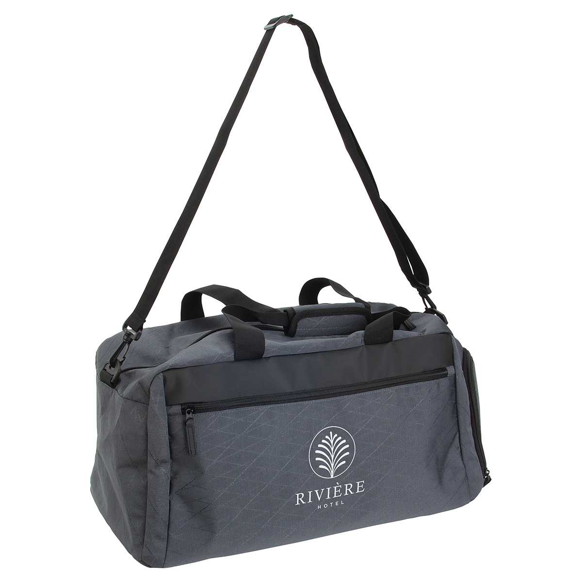 Diamondback Heathered Polycanvas Travel Duffel 11