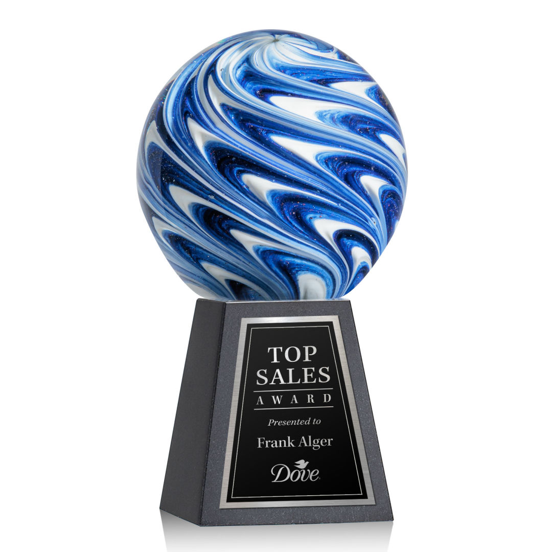 Naples Award on Tall Marble Base 7
