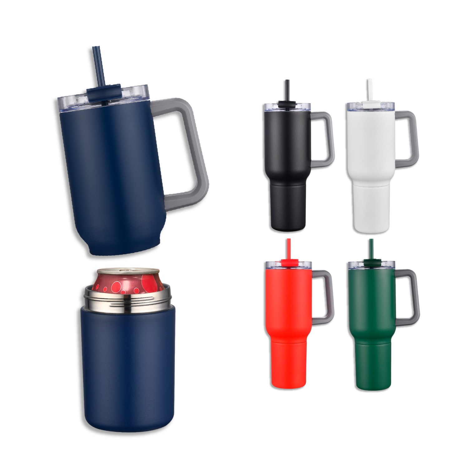 Bernard Two-in-One 21 oz Stainless Steel Travel Mug and Beverage Holder 3