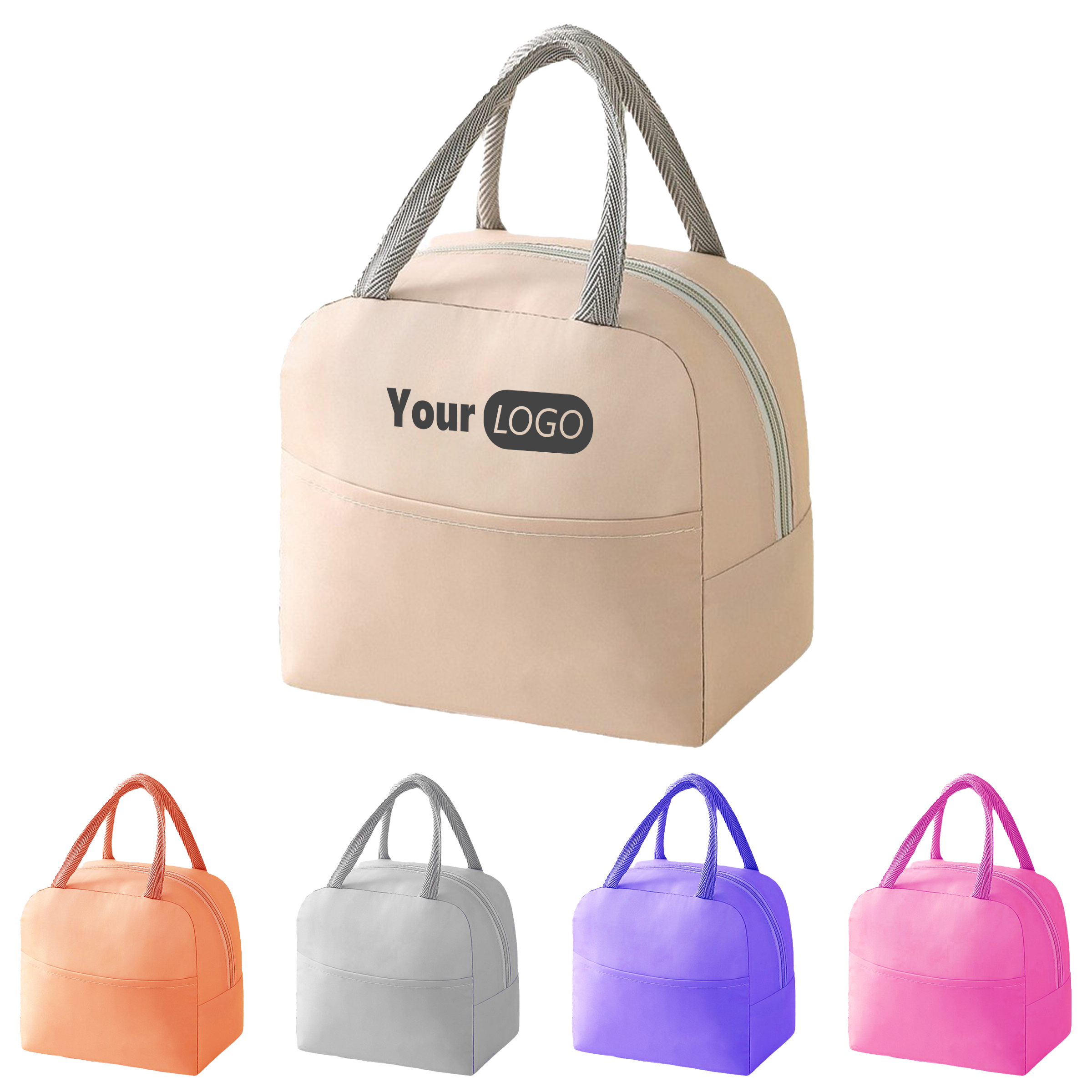 Oxford Customizable Solid Color Lunch Bag 3