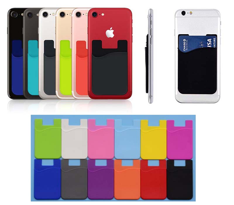 Silicone Phone Wallet with Single Pocket Holder 4