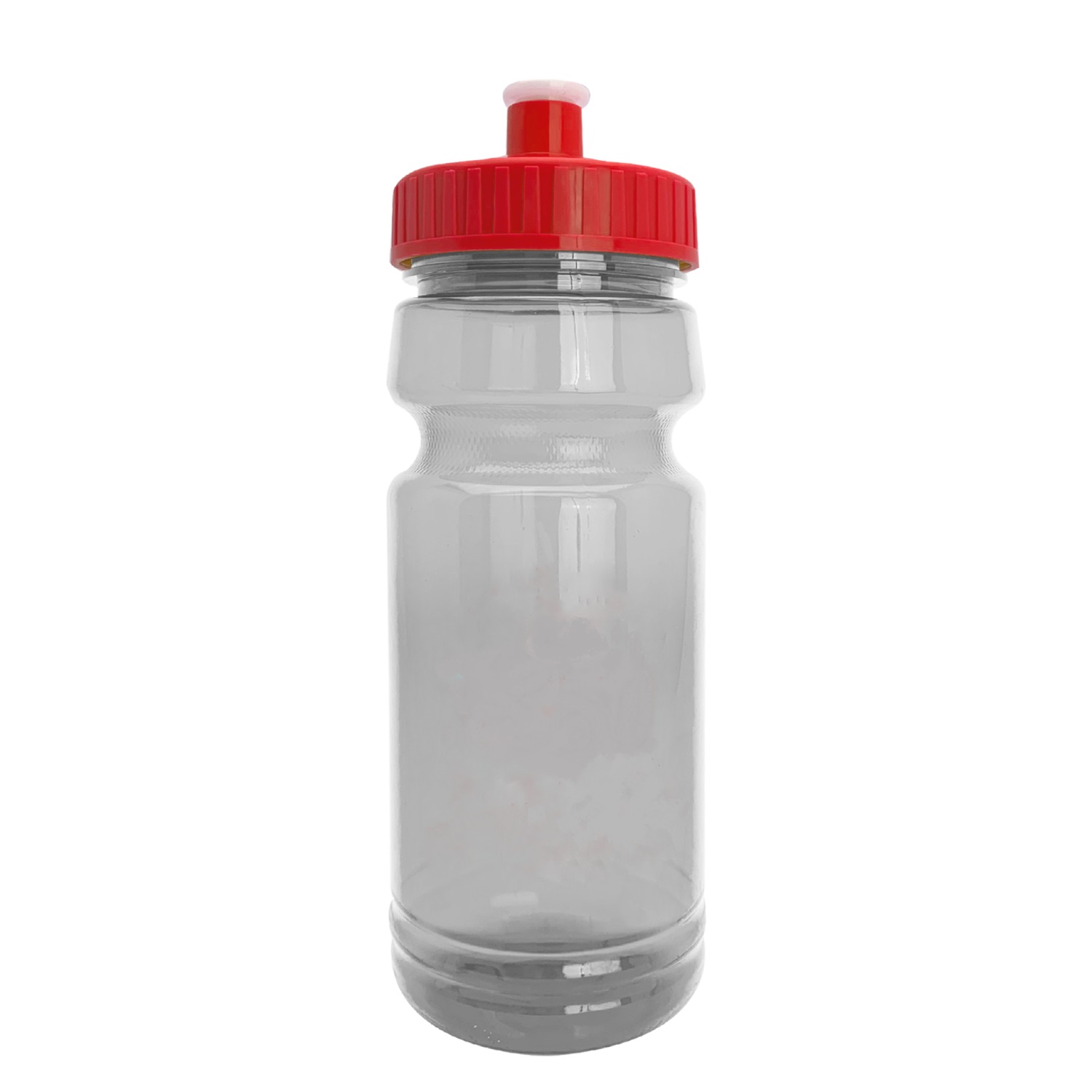 Push Pull Lid Clear Sports Water Bottle, 24oz. 3