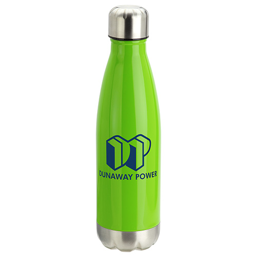 Prism 17 oz Vacuum Insulated Stainless Steel Bottle, custom water bottle with logo imprint 17