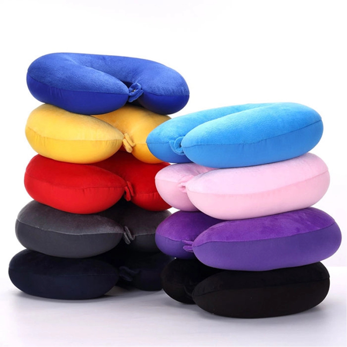 Soft U Shaped Travel Neck Pillow 2
