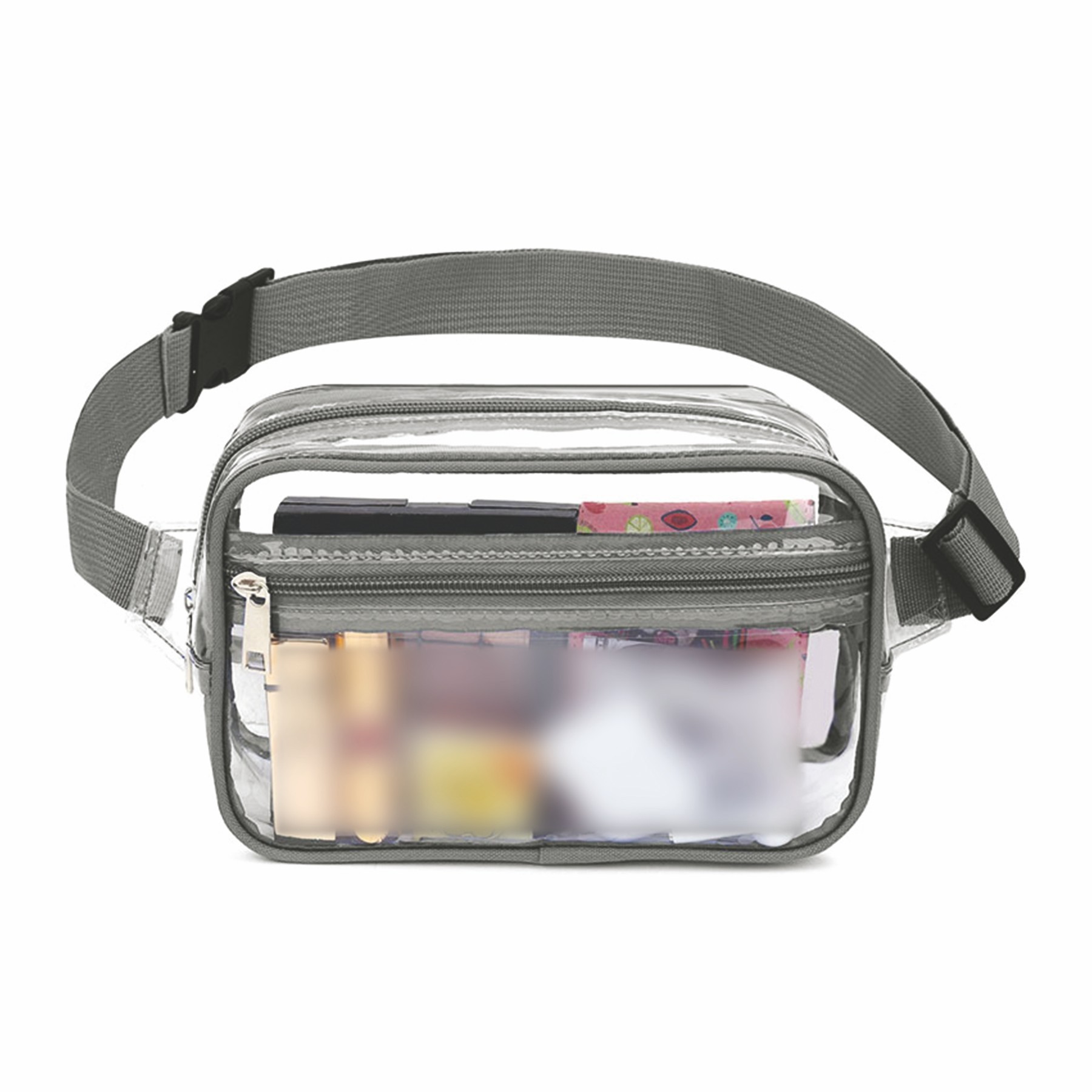 PVC Transparent Multi Color Fanny Pack 9