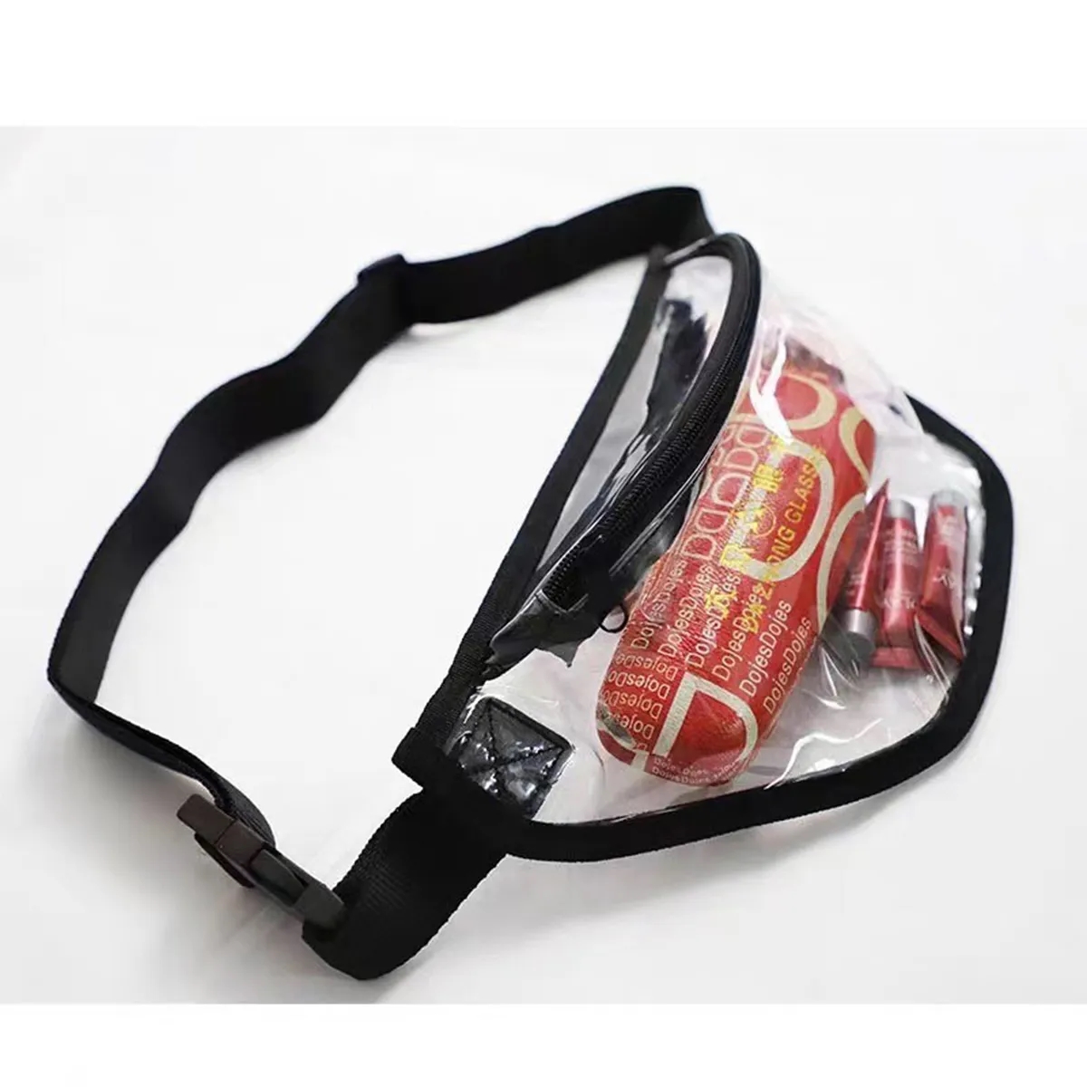 Clear Fanny Pack Fashion Stadium Approved PVC Waist Bag 5