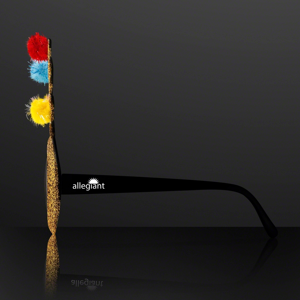 Christmas Reindeer Antler Novelty Glasses (NON-Light Up) 2