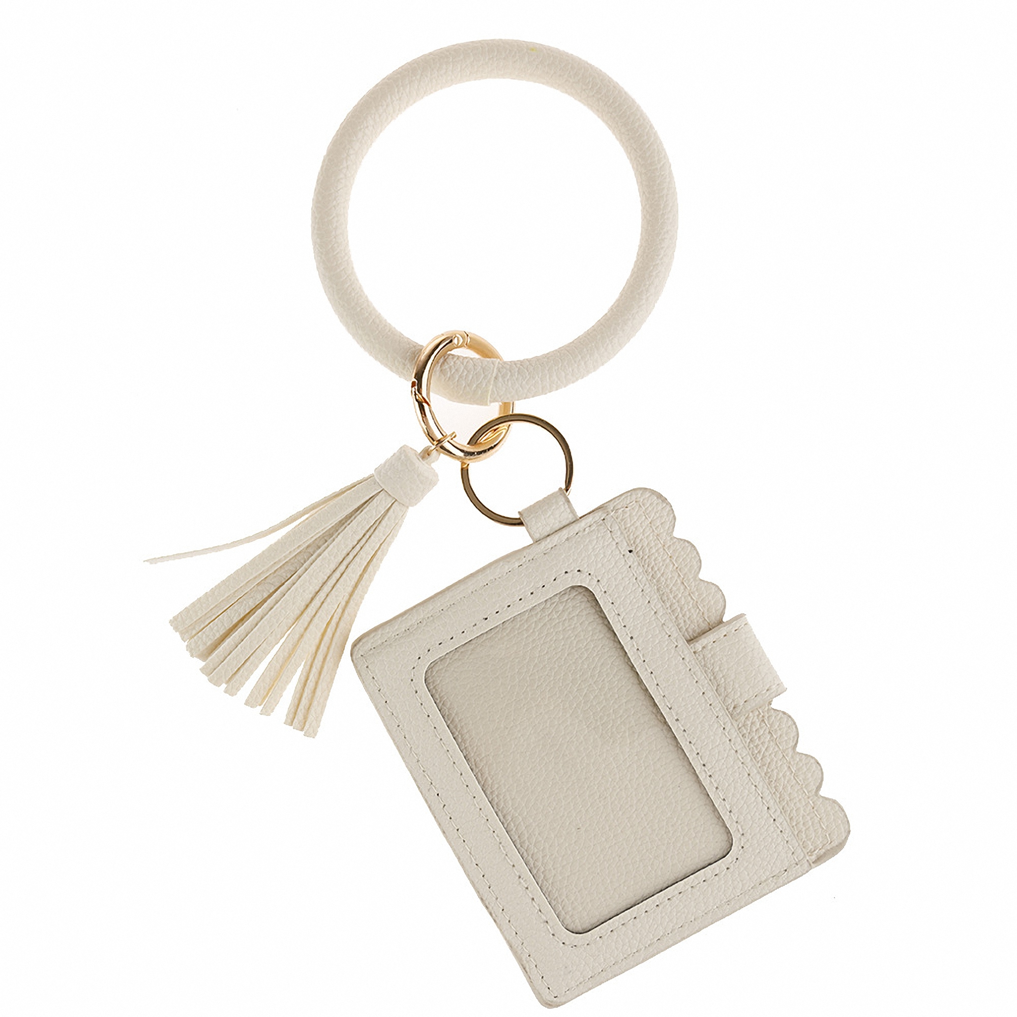 Tassel Keychain Bracelet Wallet Card Holder 1